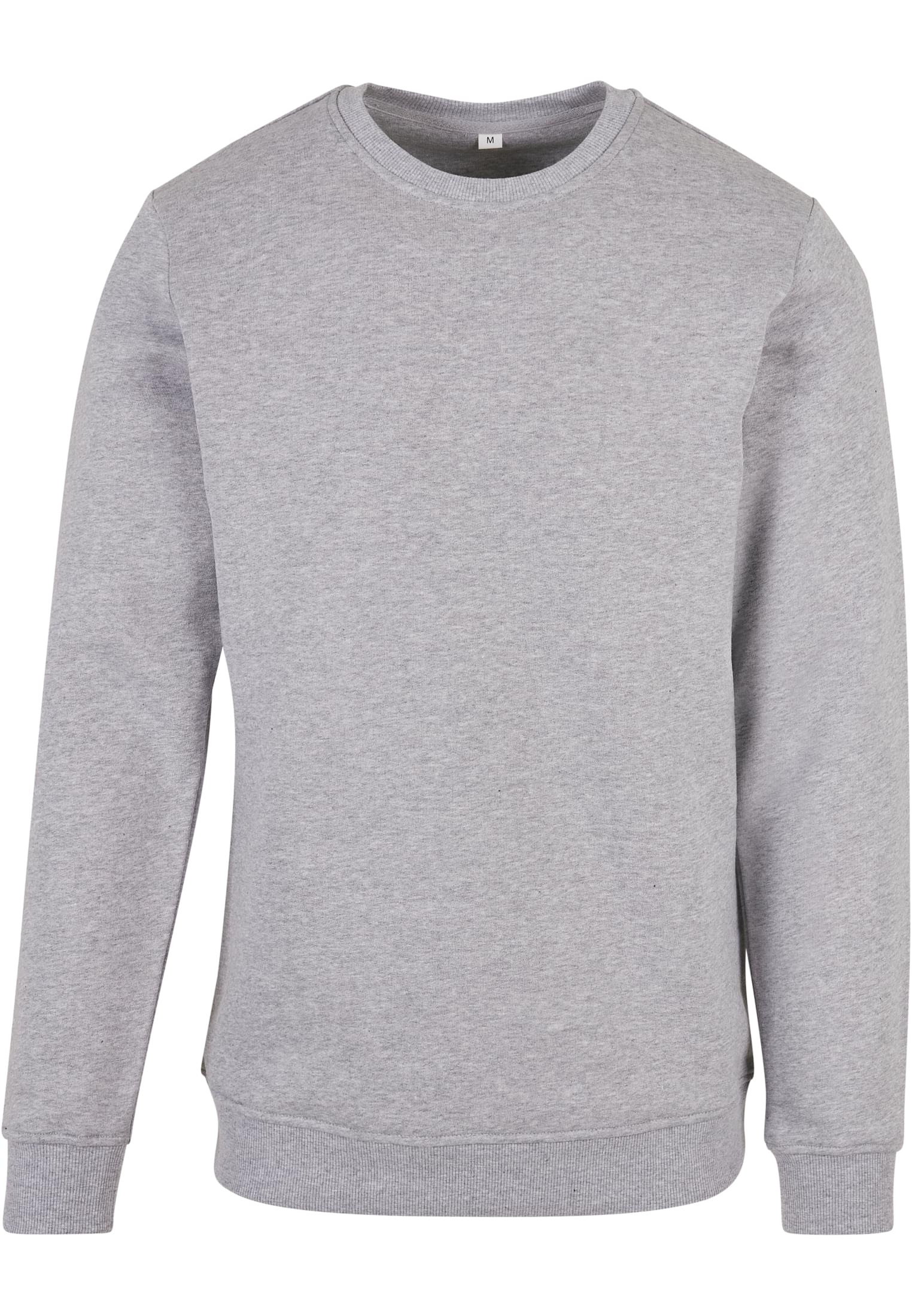 Organic Basic Crew heathergrey | heathergrey
