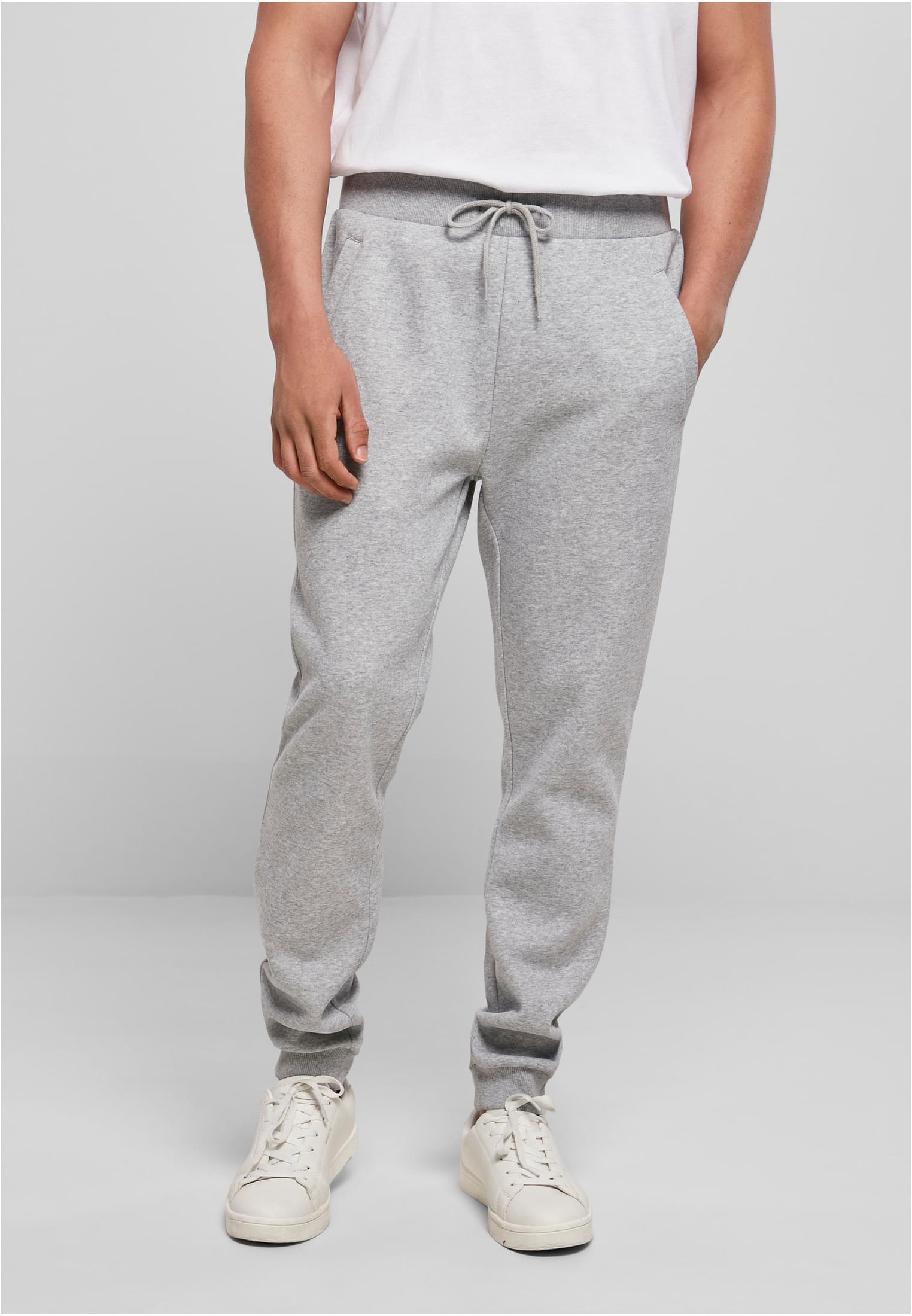 Organic Basic Sweatpants heathergrey | heathergrey