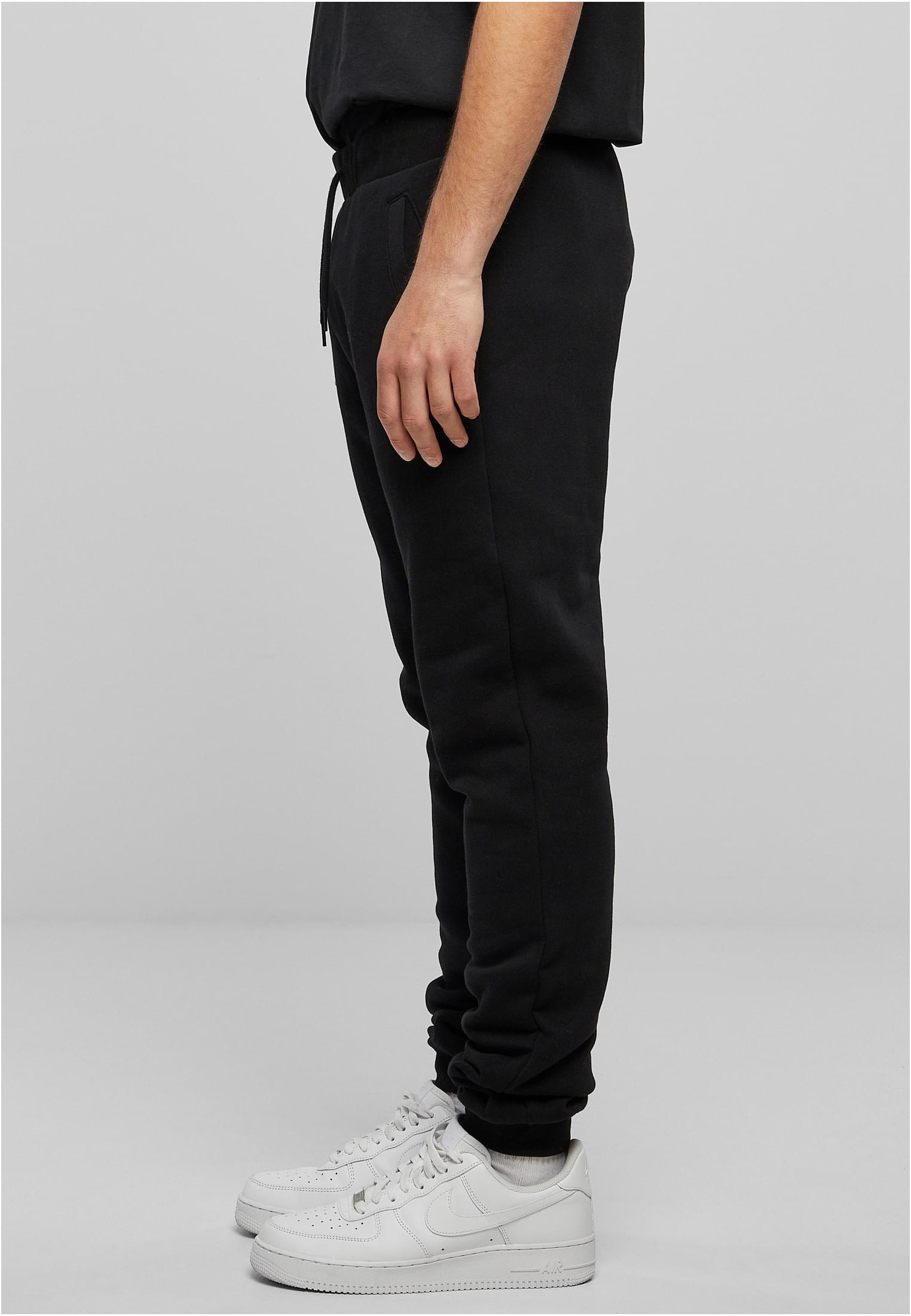 Organic Basic Sweatpants black | black