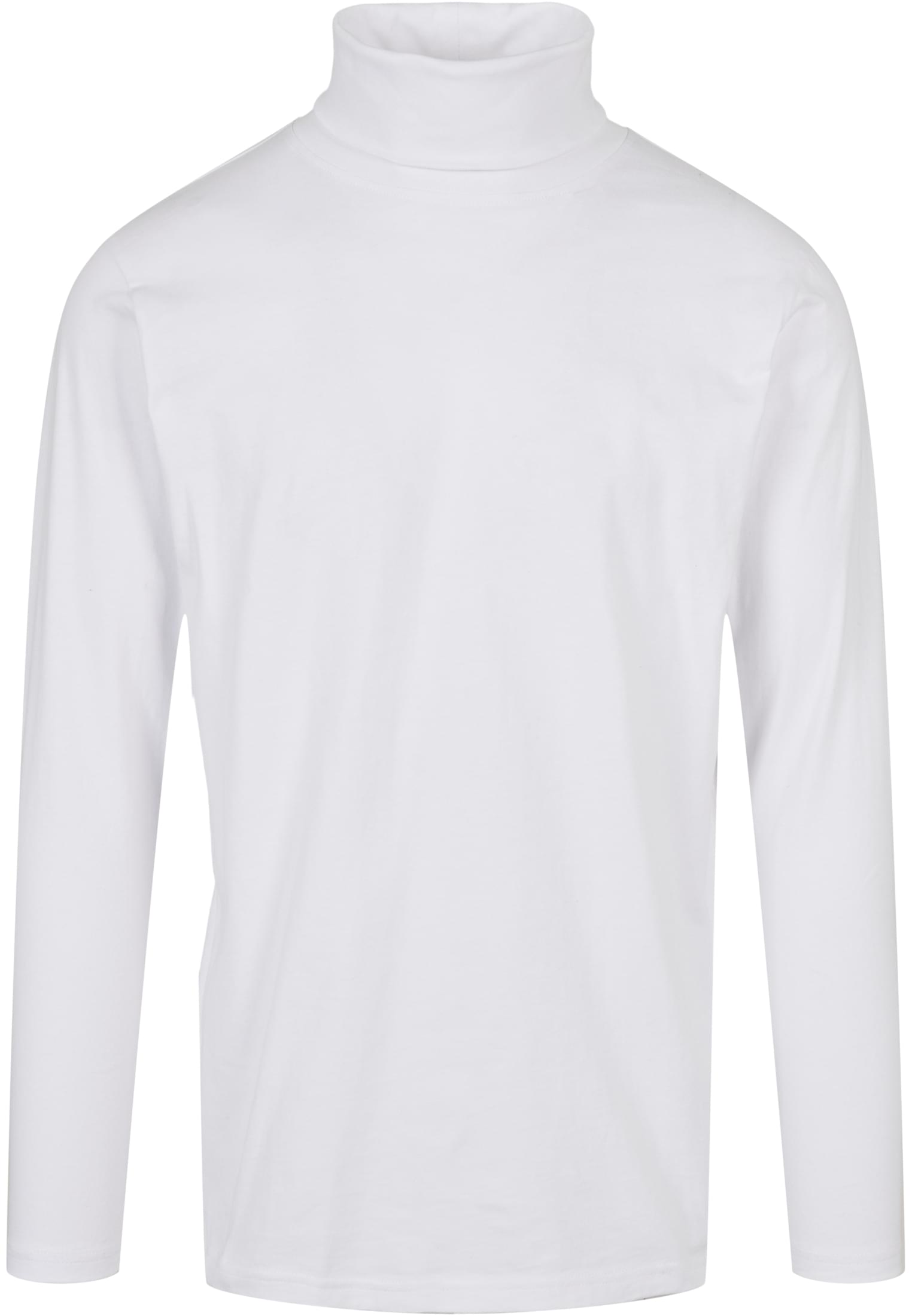 Turtle Neck LS white | white