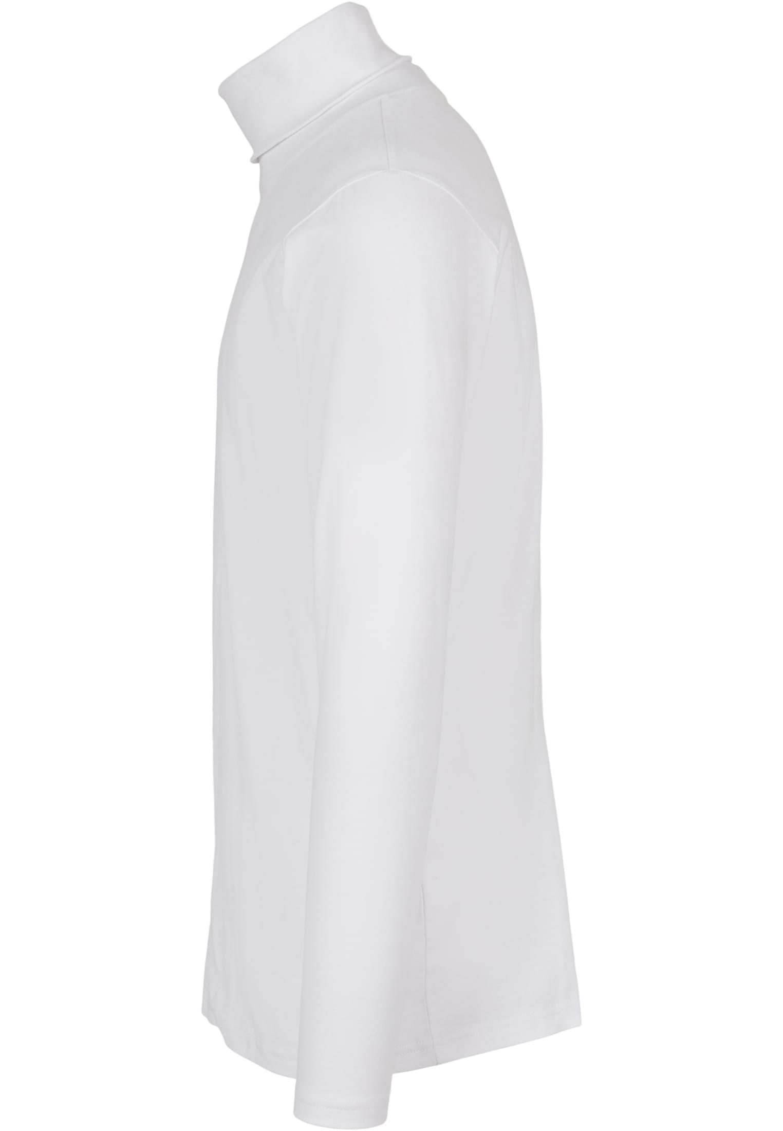 Turtle Neck LS white | white