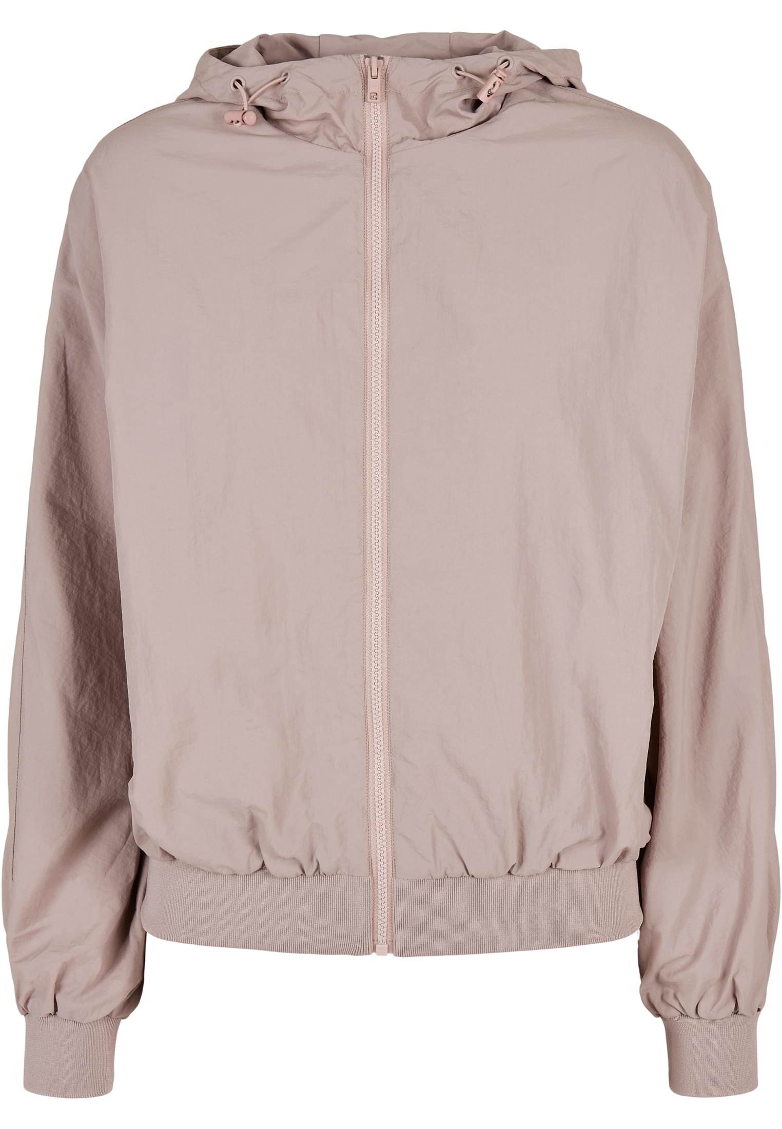 Ladies Crinkle Batwing Jacket duskrose | duskrose