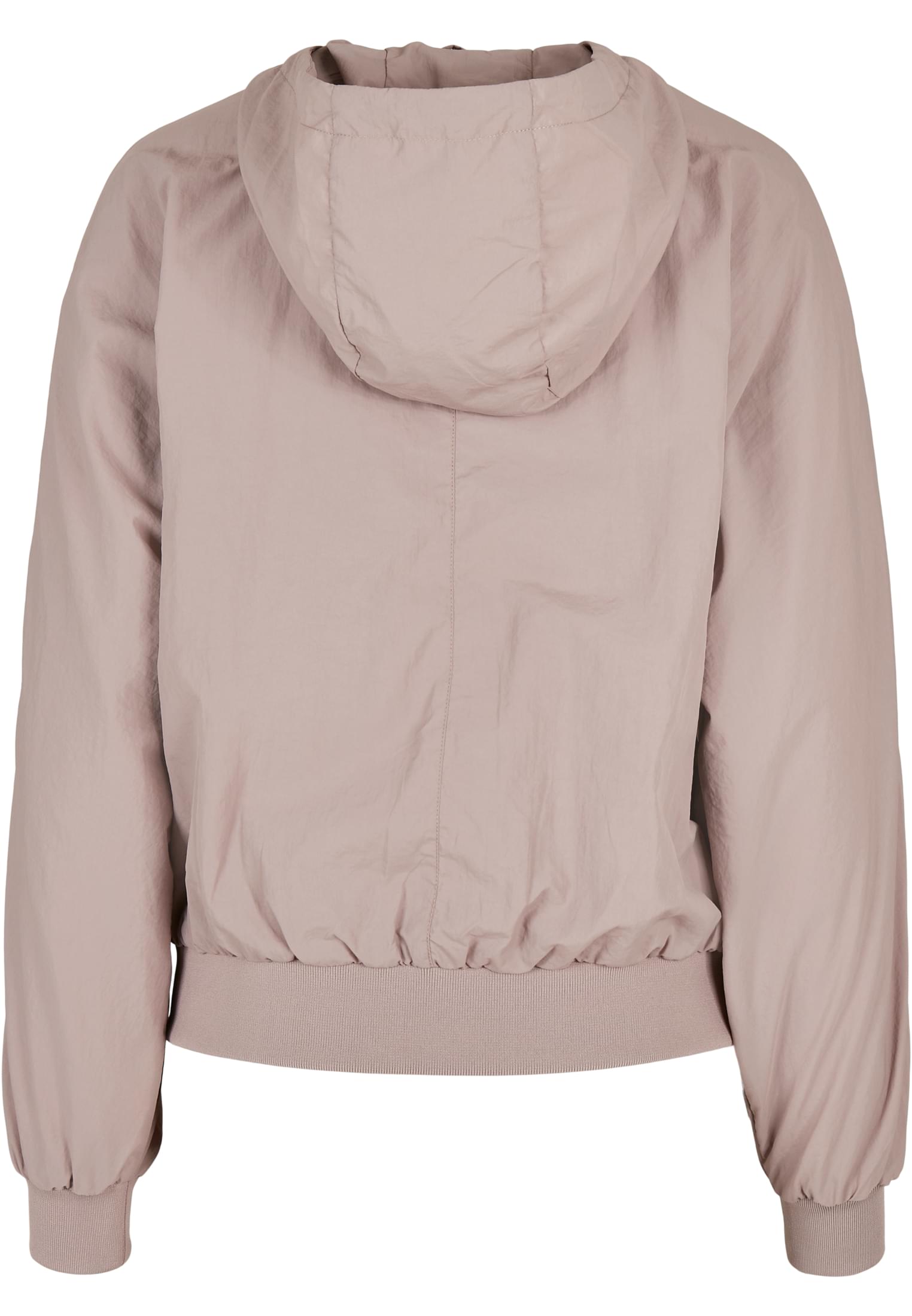 Ladies Crinkle Batwing Jacket duskrose | duskrose