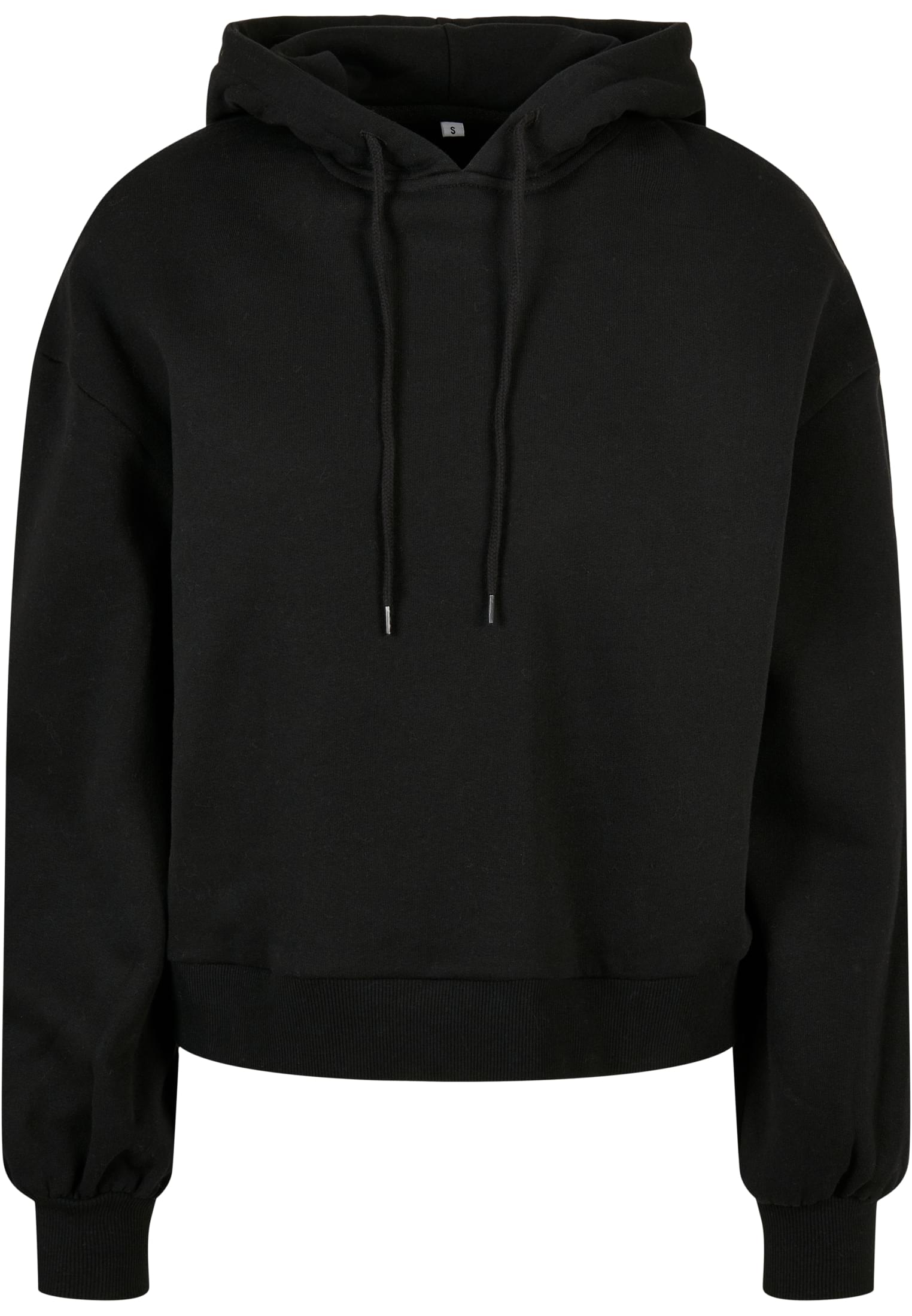 Ladies Organic Oversized Hoody black | black
