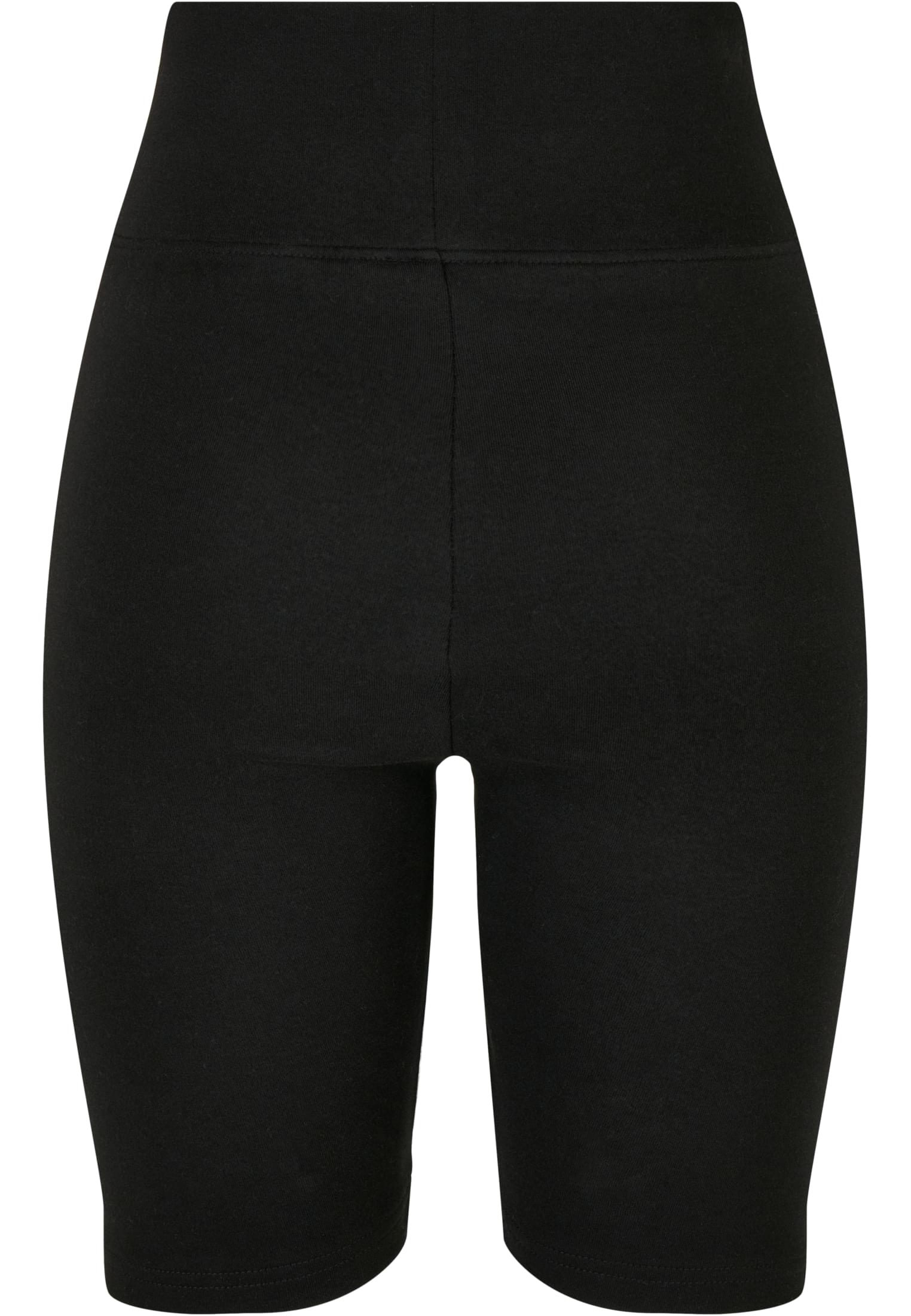 Ladies High Waist Cycle Shorts black | black