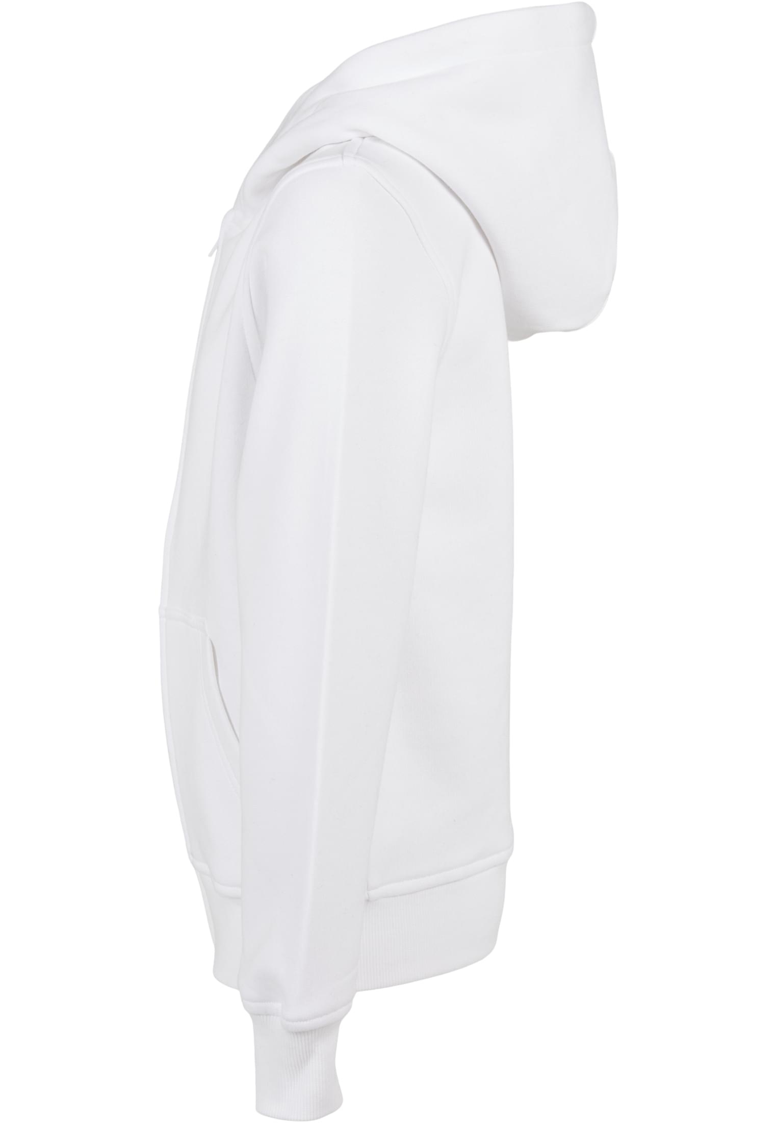 Organic Basic Kids Zip Hoody white | white