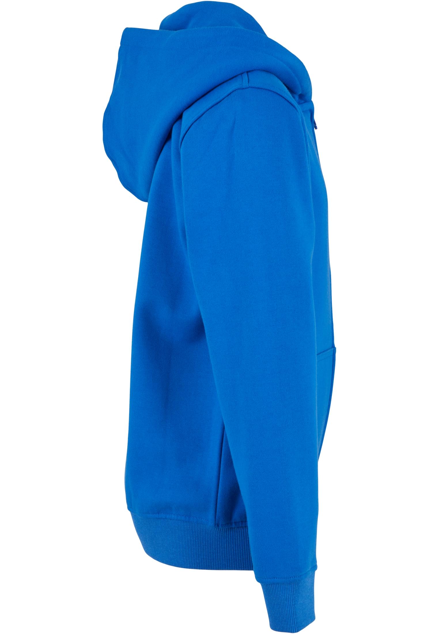 Organic Basic Kids Zip Hoody intenseblue | intenseblue