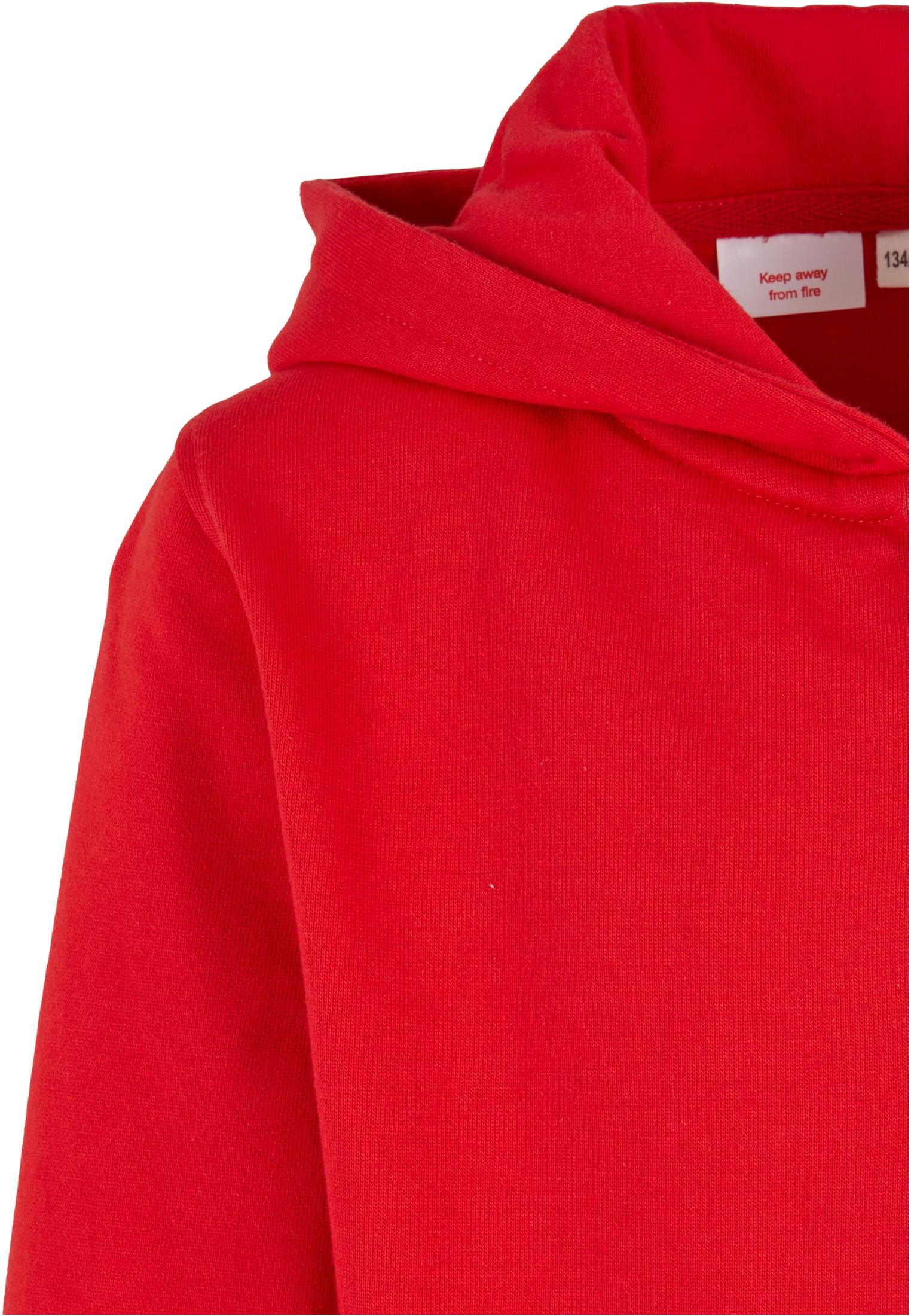 Organic Basic Kids Zip Hoody cityred | cityred