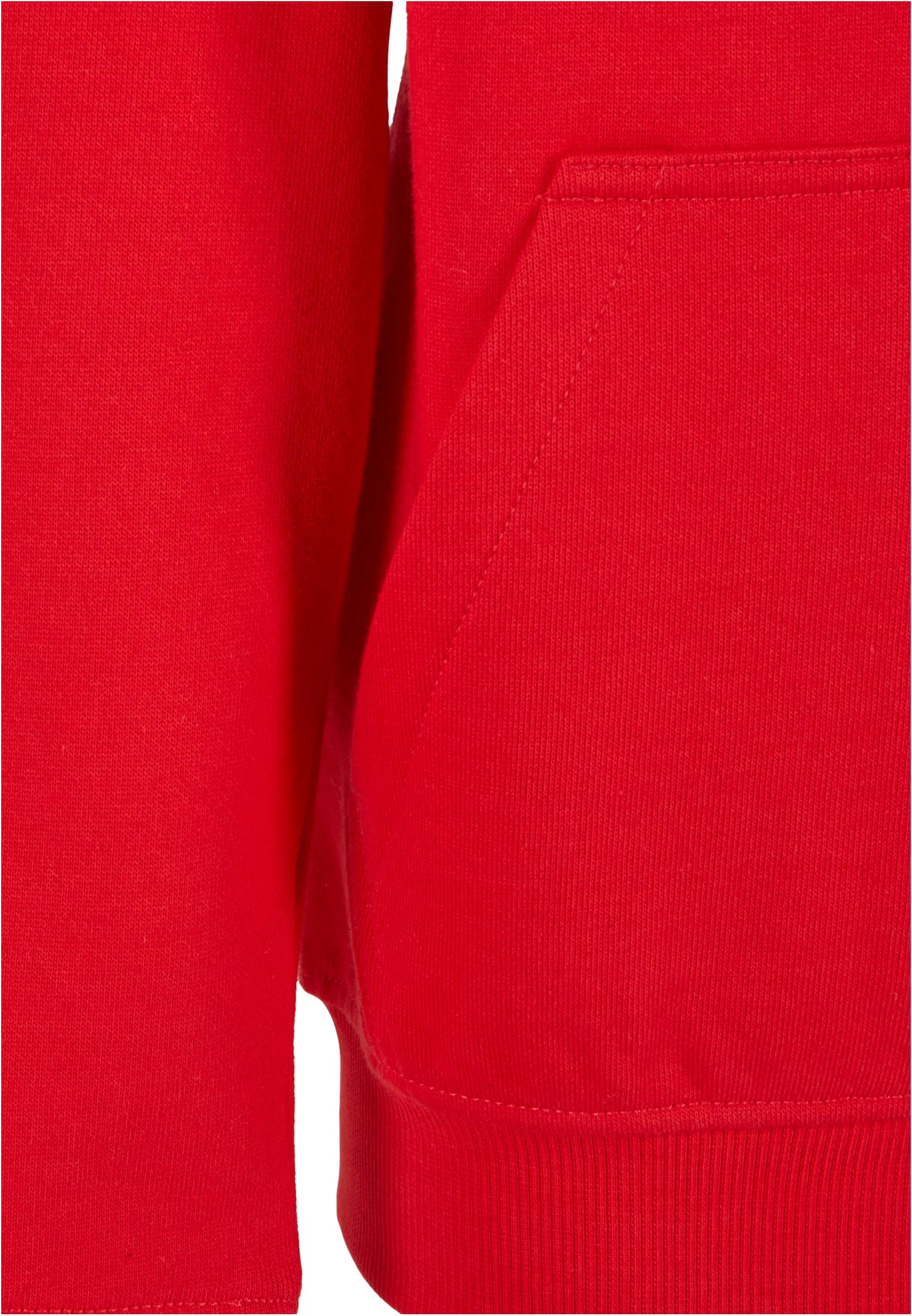 Organic Basic Kids Zip Hoody cityred | cityred