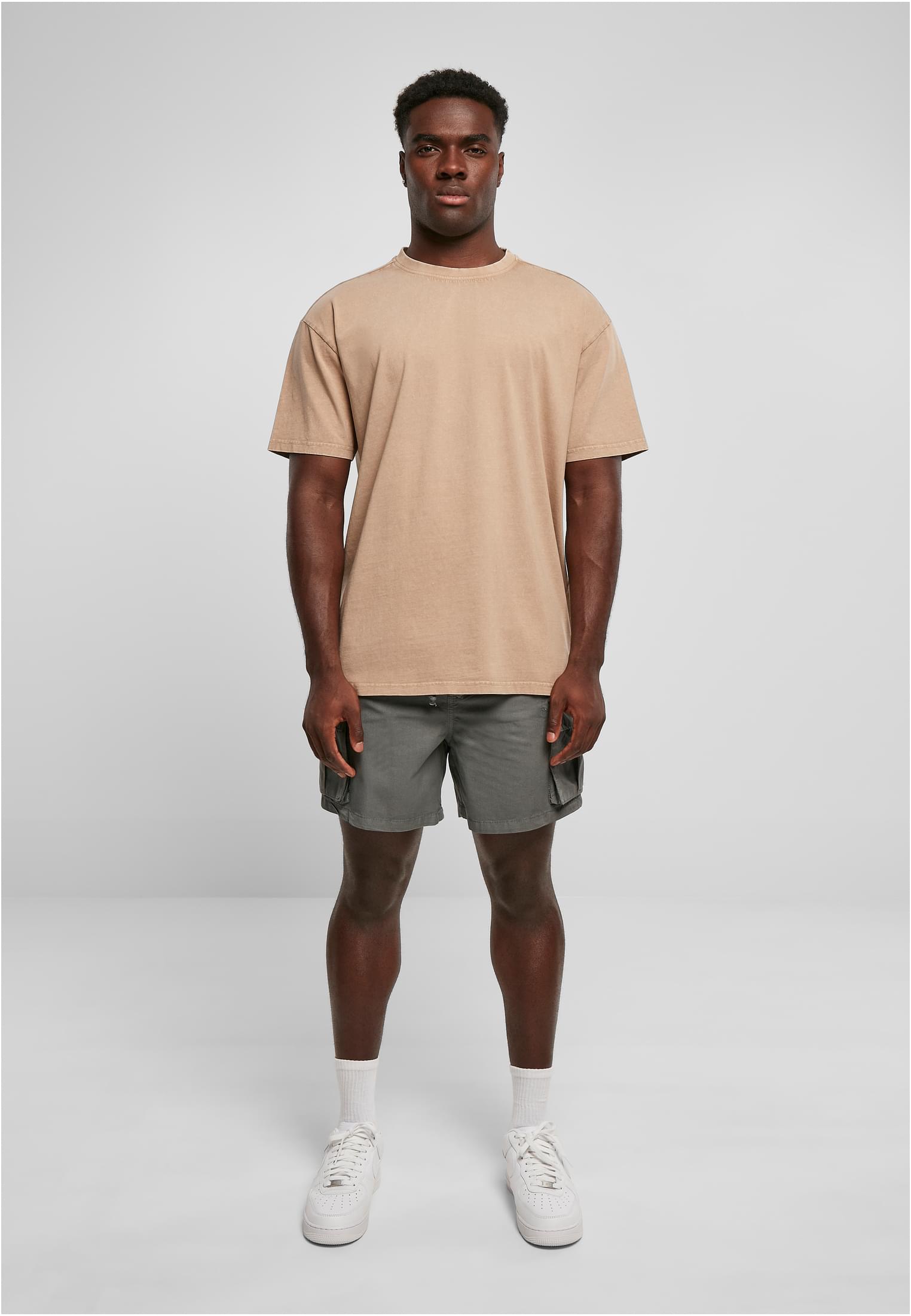 Acid Washed Heavy Oversize Tee unionbeige | unionbeige