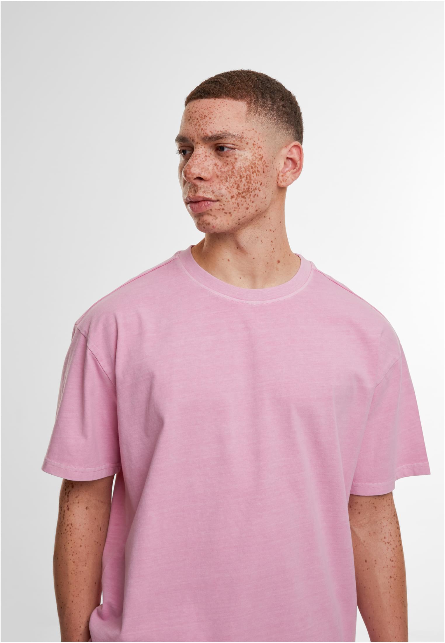 Acid Washed Heavy Oversize Tee coolpink | coolpink
