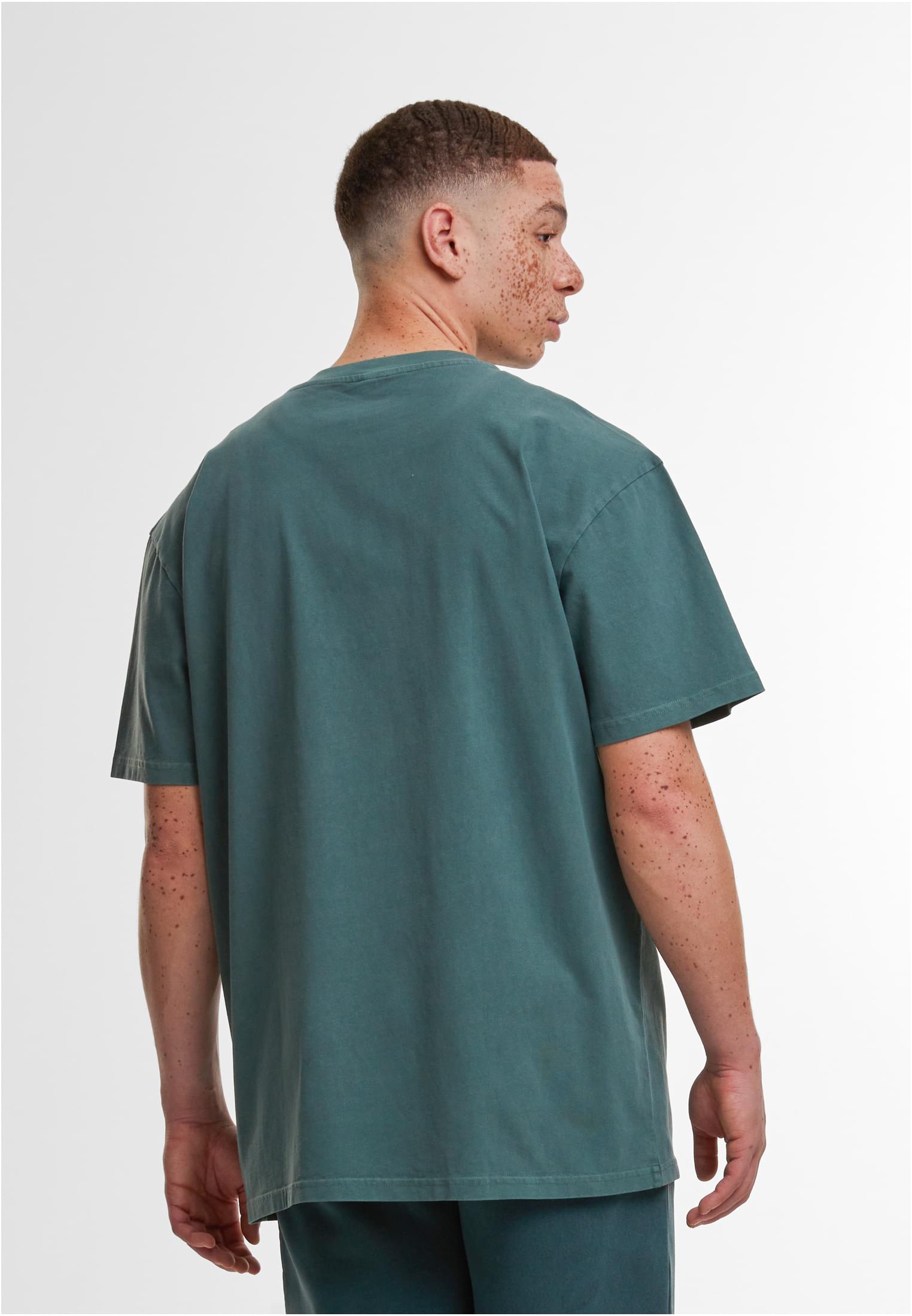 Acid Washed Heavy Oversize Tee bottlegreen | bottlegreen