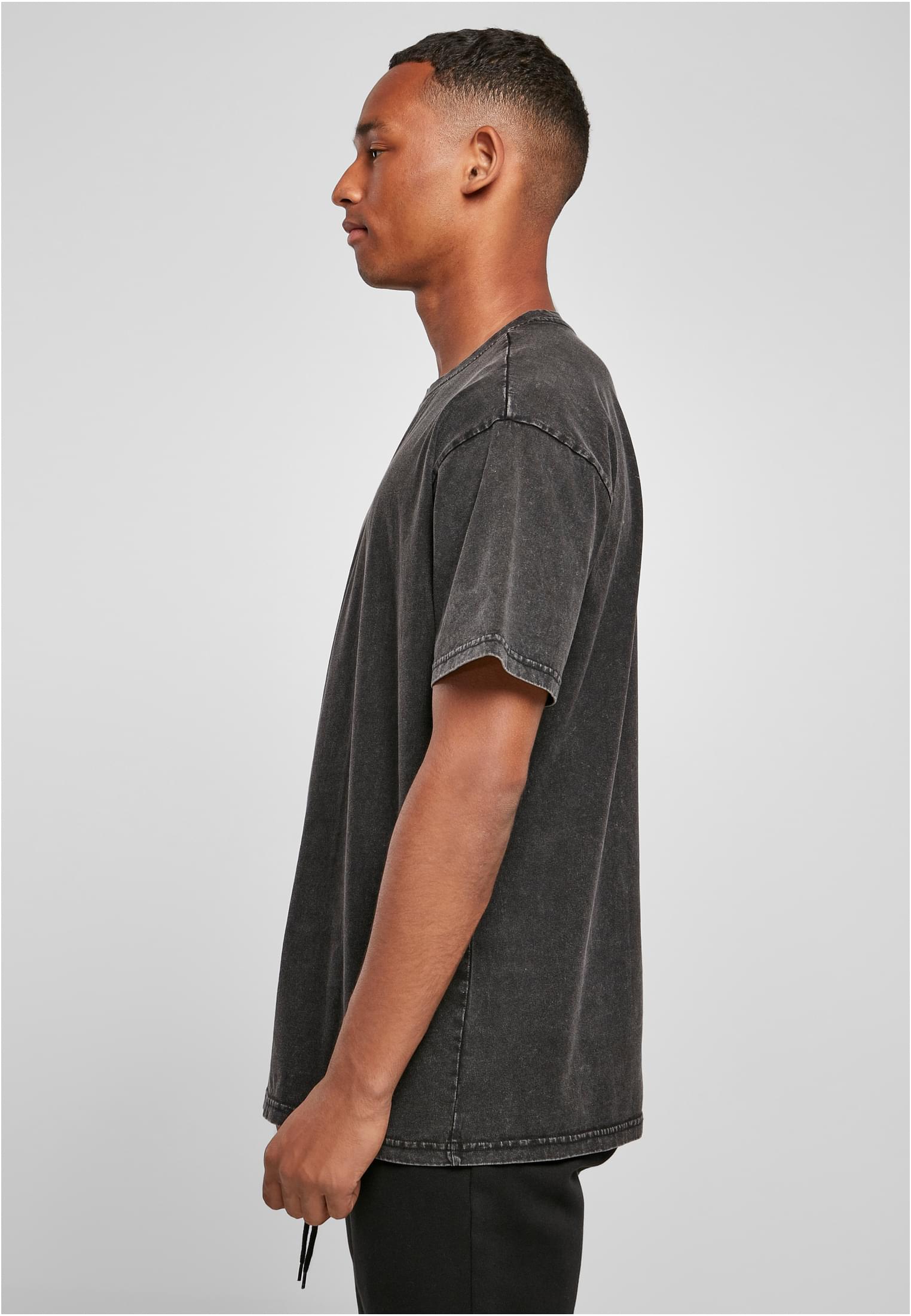 Acid Washed Heavy Oversize Tee black | black