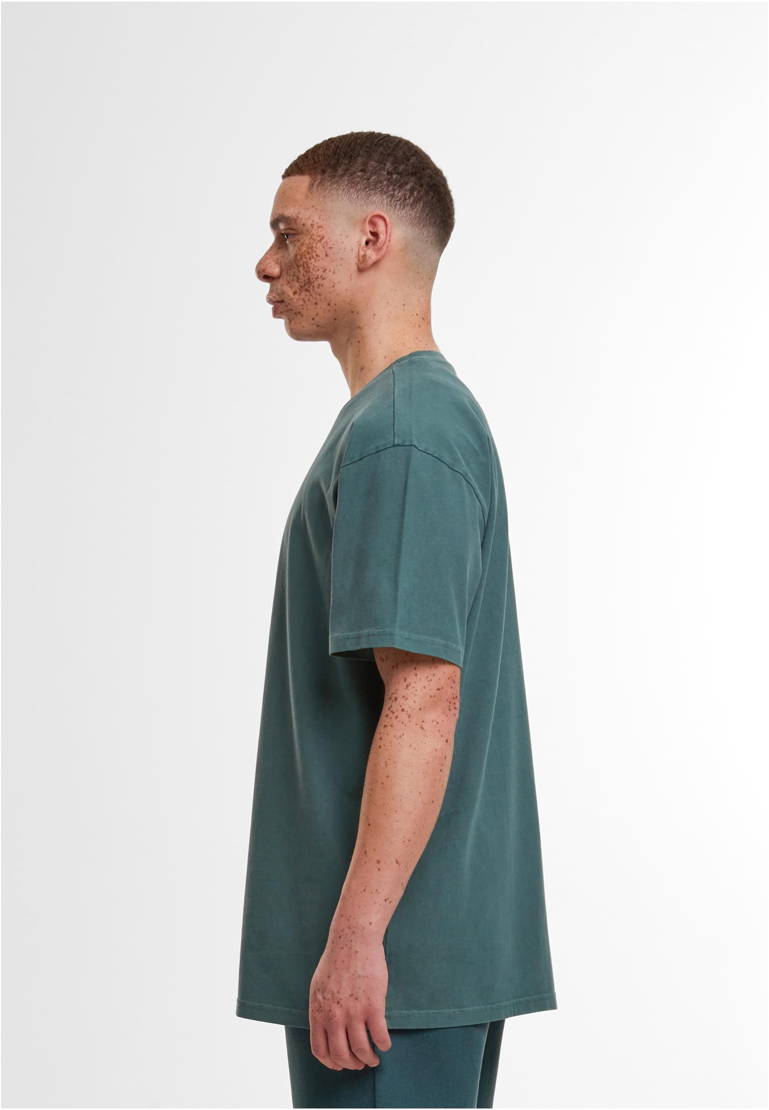 Acid Washed Heavy Oversize Tee bottlegreen | bottlegreen