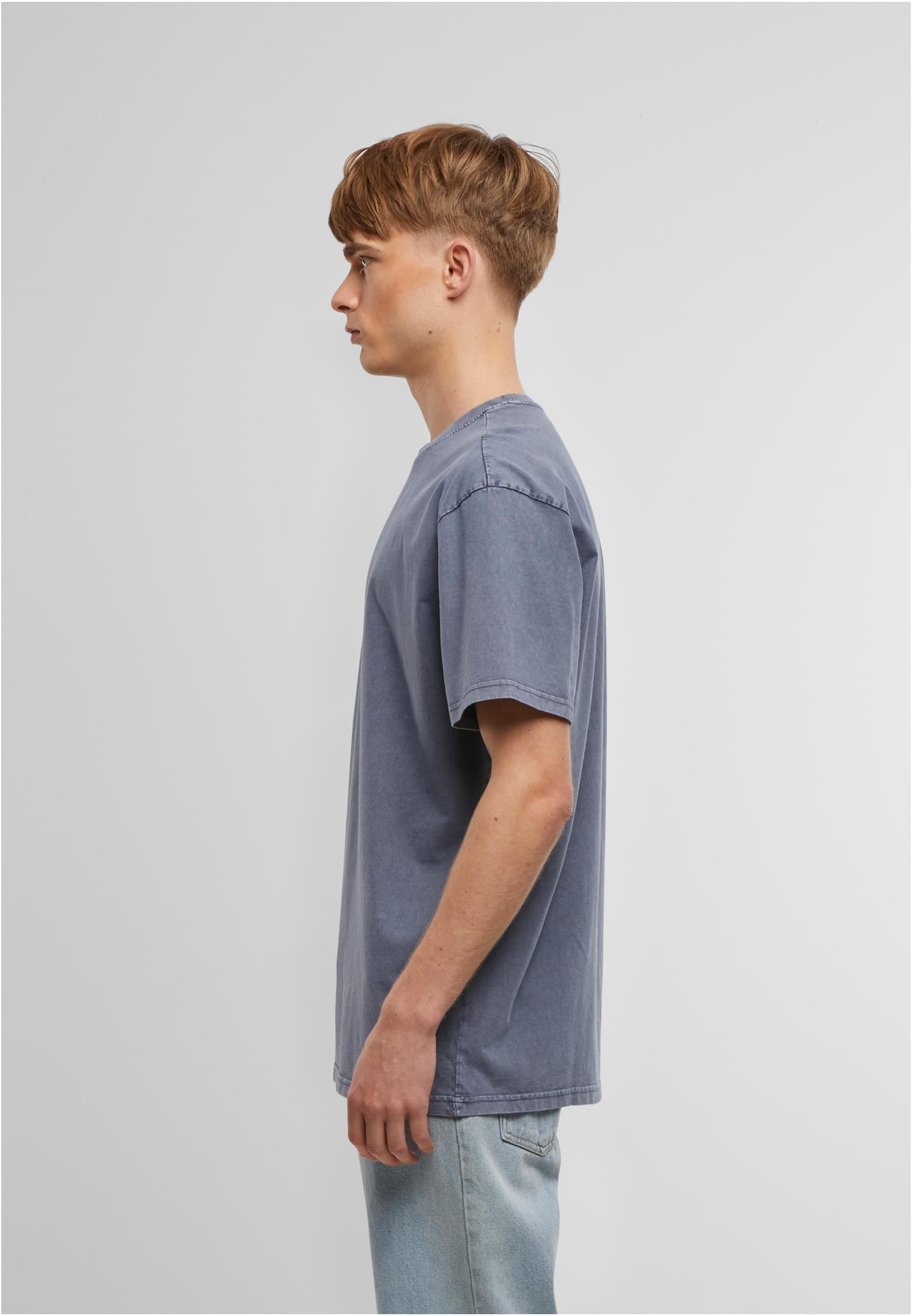 Acid Washed Heavy Oversize Tee vintageblue | vintageblue