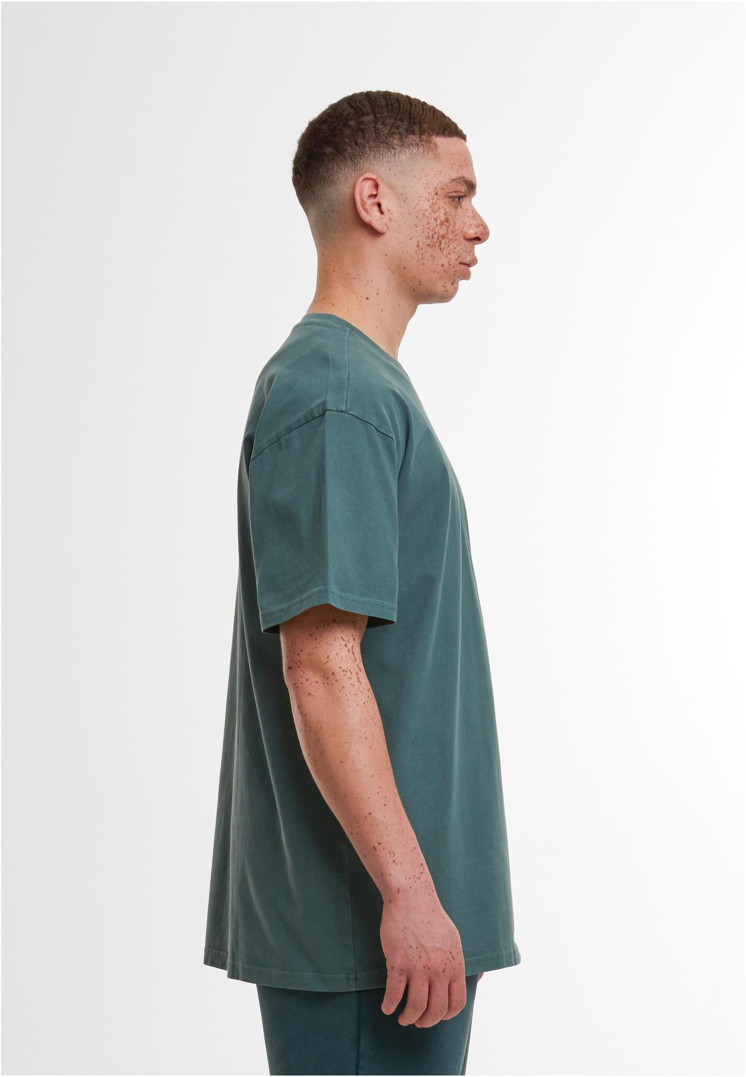 Acid Washed Heavy Oversize Tee bottlegreen | bottlegreen