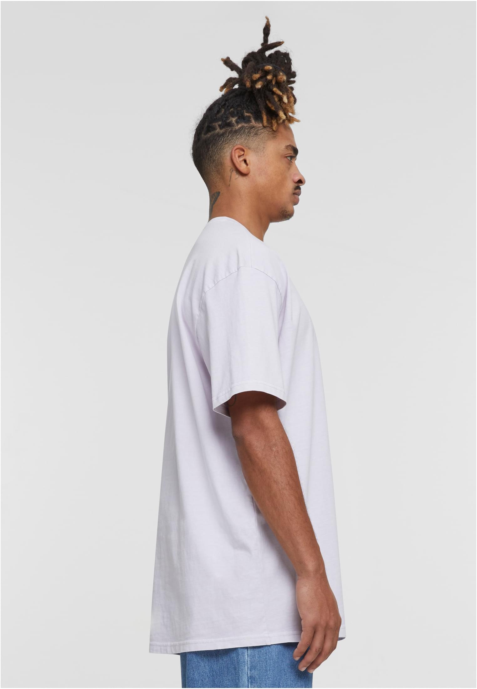 Acid Washed Heavy Oversize Tee softlilac | softlilac