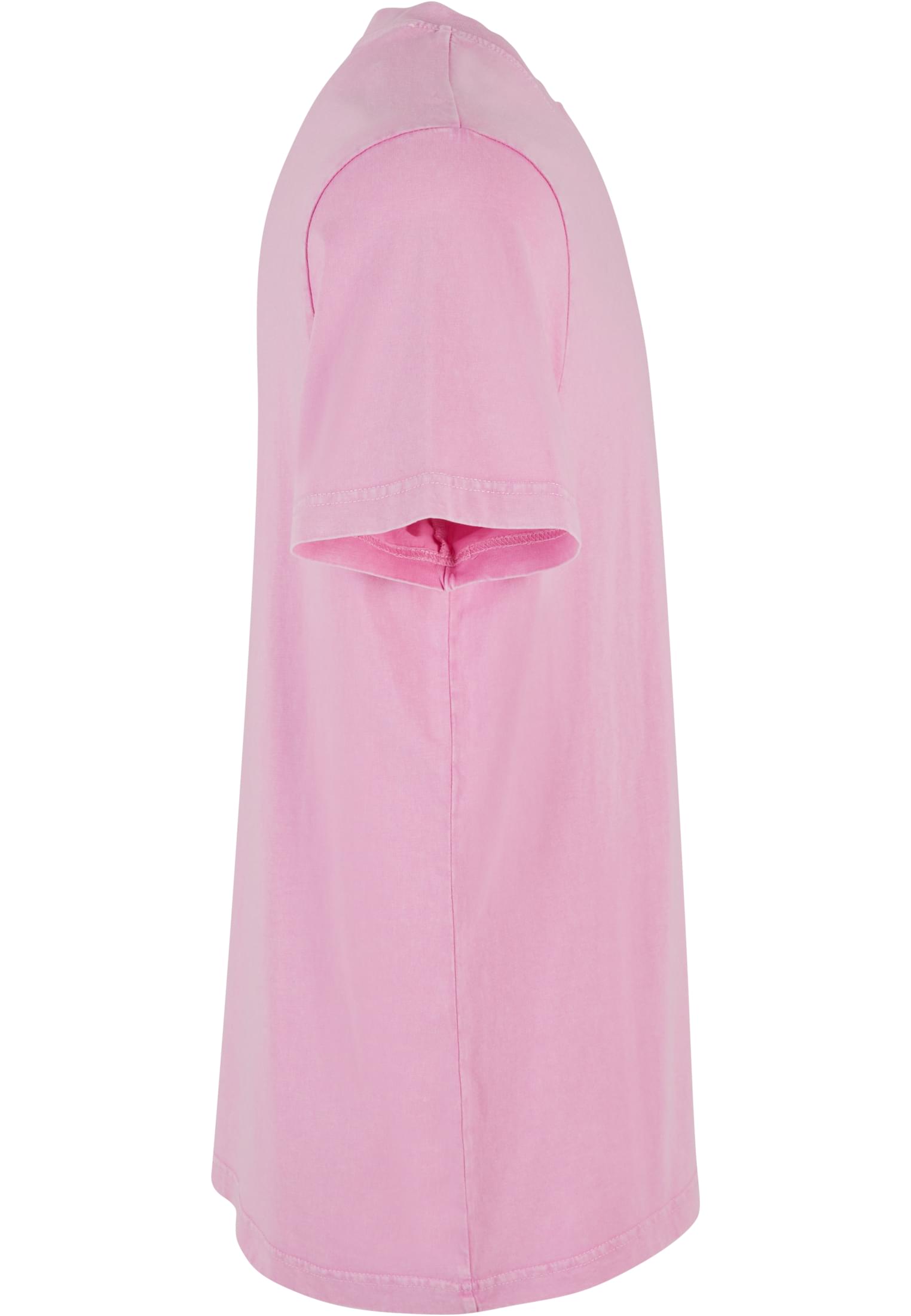 Acid Washed Round Neck Tee softpink | softpink