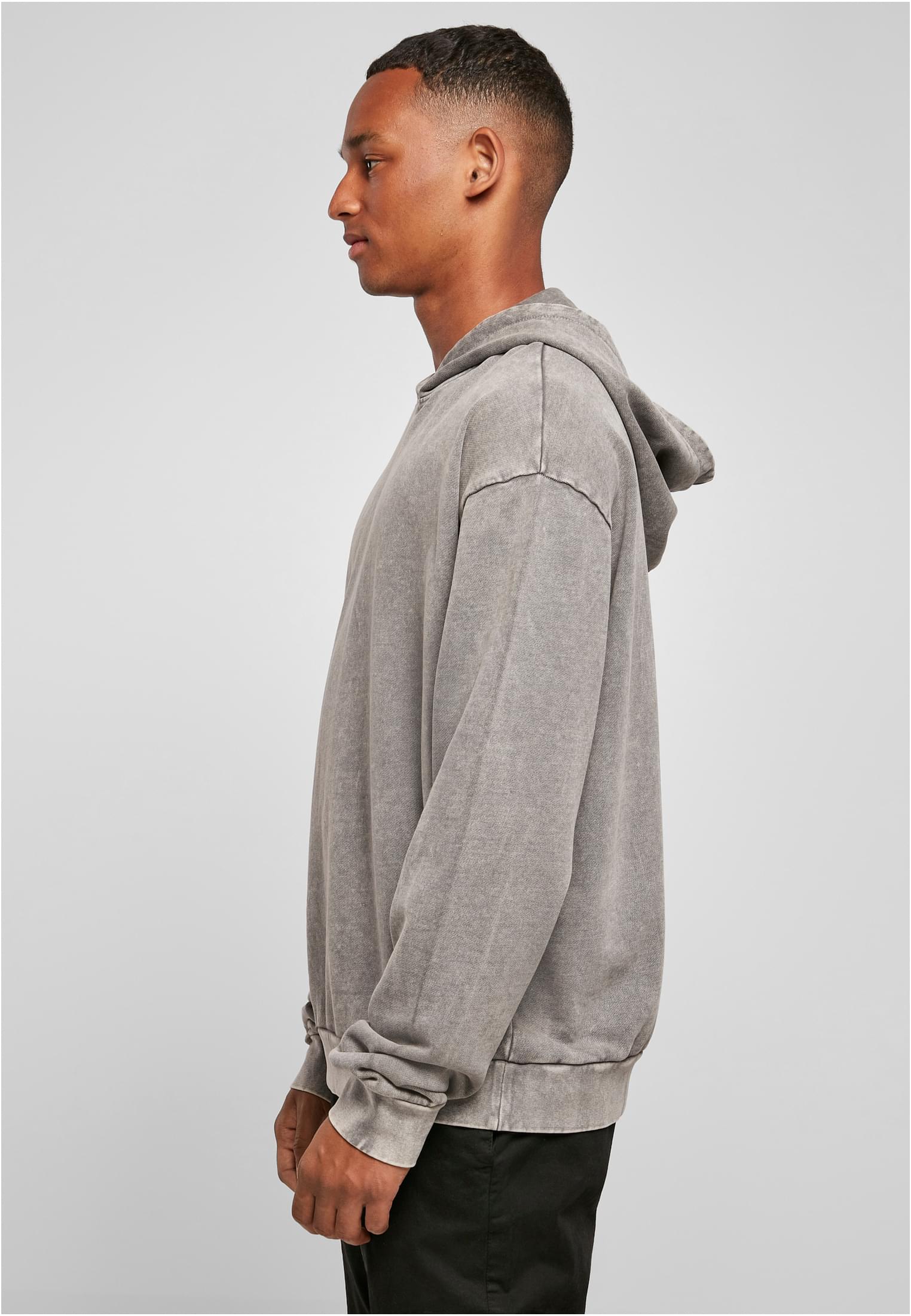Acid Washed Oversized Hoody asphalt | asphalt