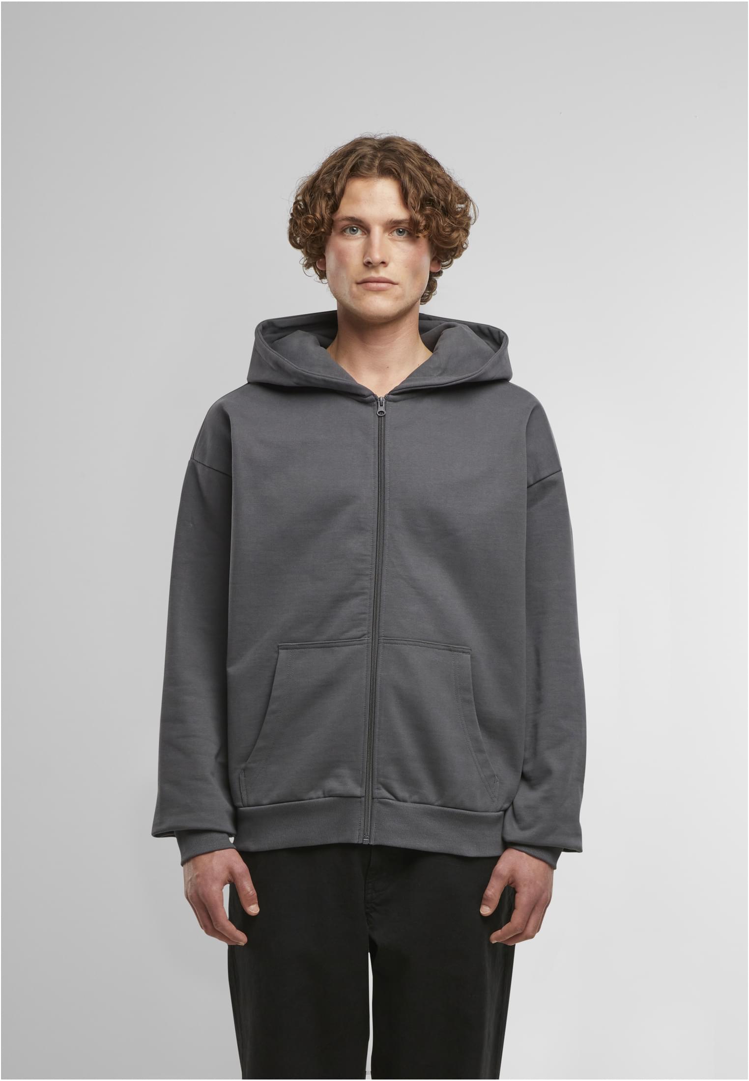 Ultra Heavy Zip Hoody darkgrey | darkgrey