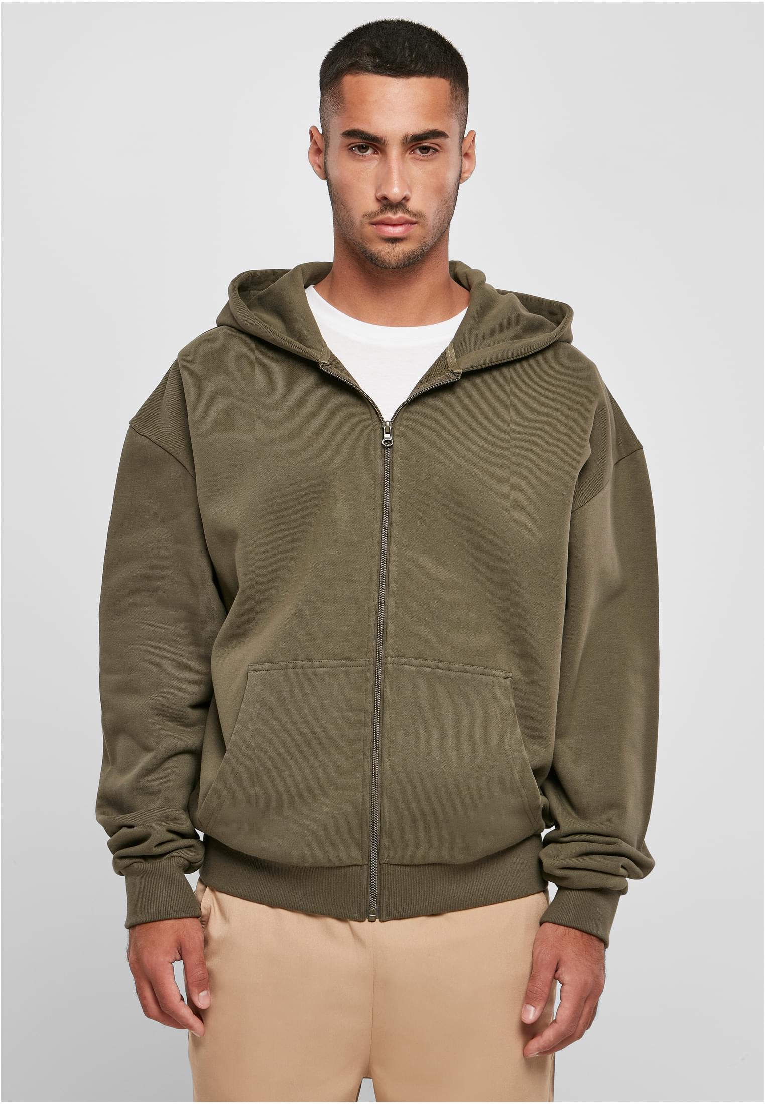 Ultra Heavy Zip Hoody olive | olive