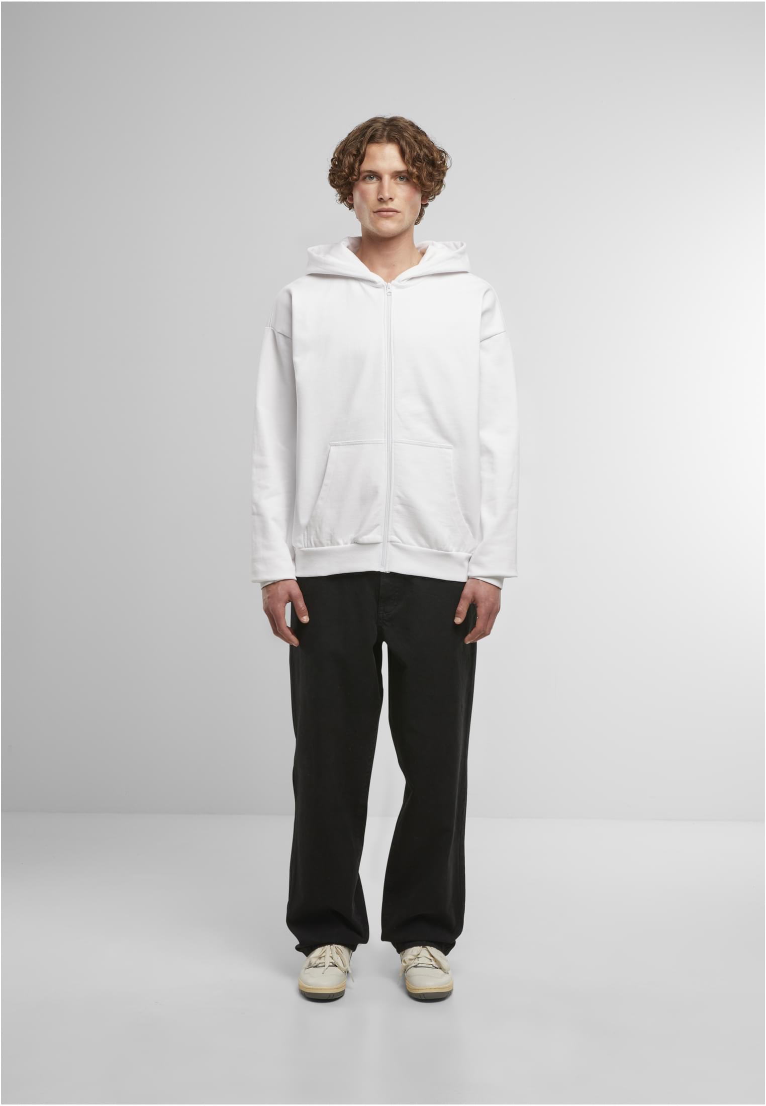 Ultra Heavy Zip Hoody white | white