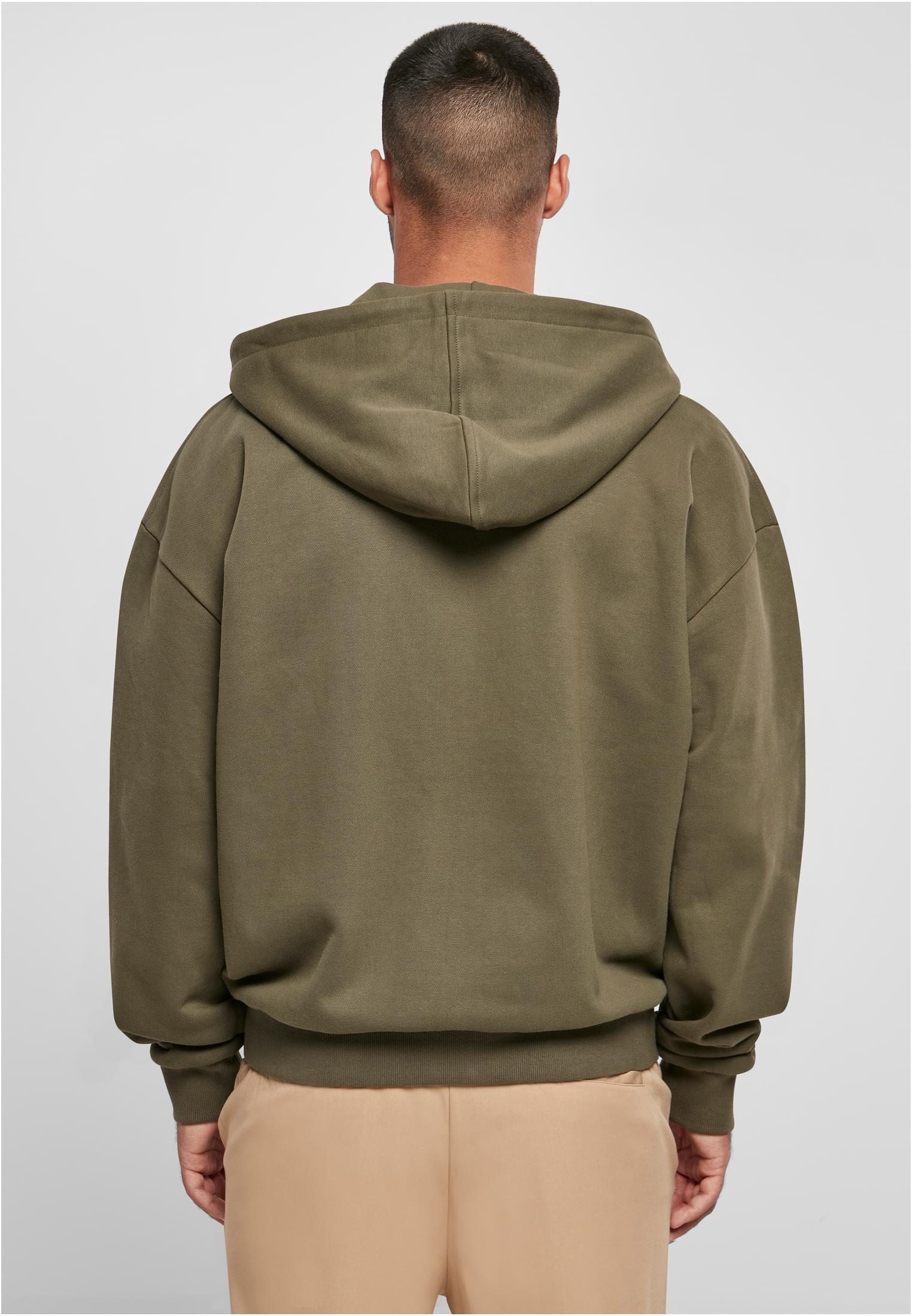Ultra Heavy Zip Hoody olive | olive
