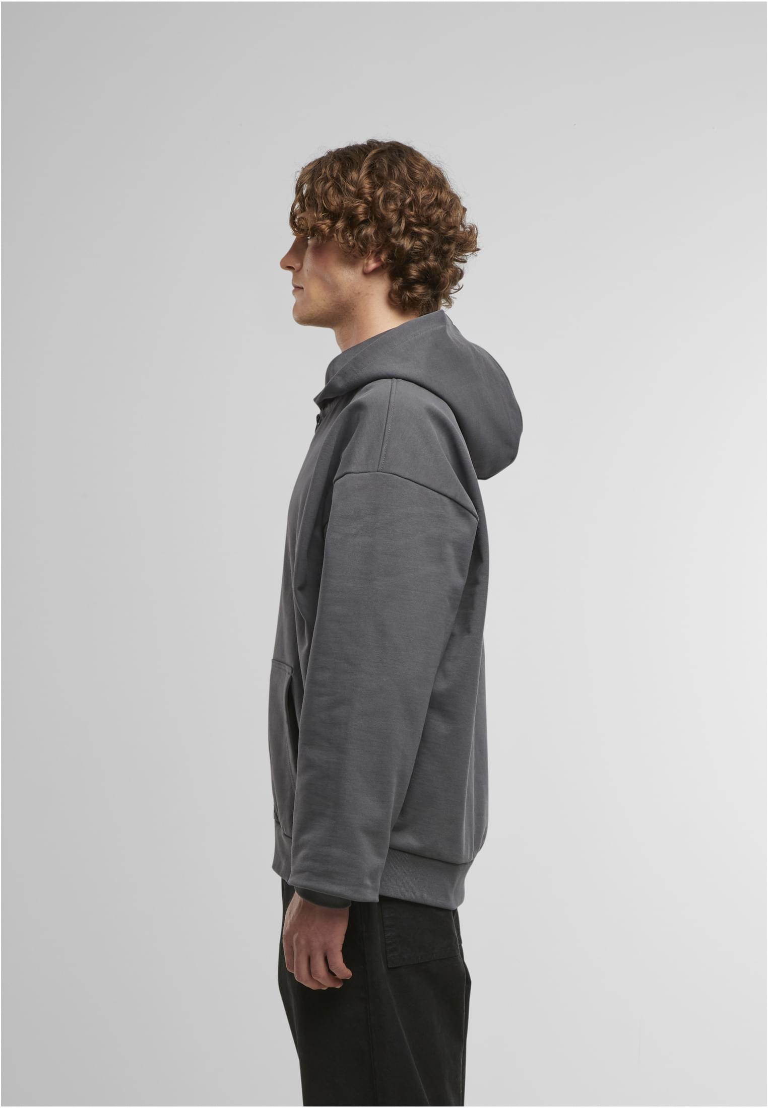 Ultra Heavy Zip Hoody darkgrey | darkgrey