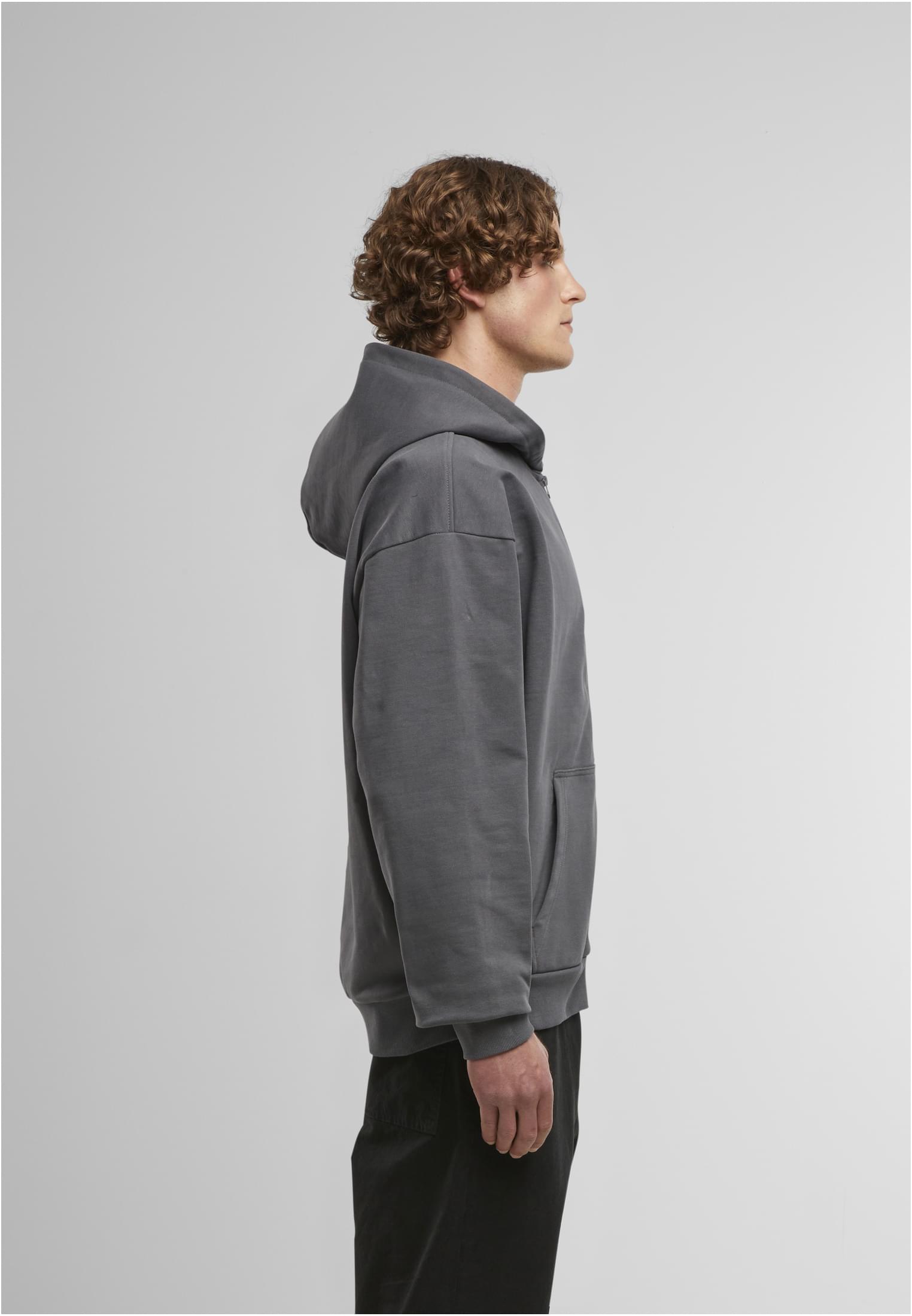 Ultra Heavy Zip Hoody darkgrey | darkgrey