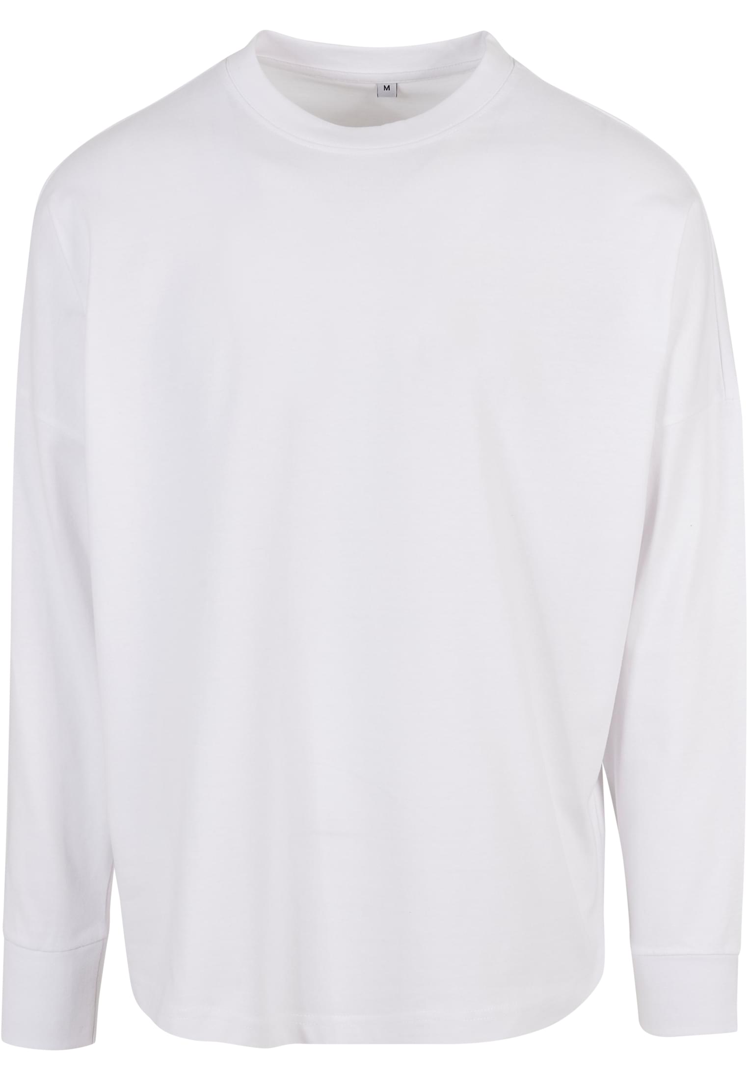 Oversized Cut On Sleeve Longsleeve white | white