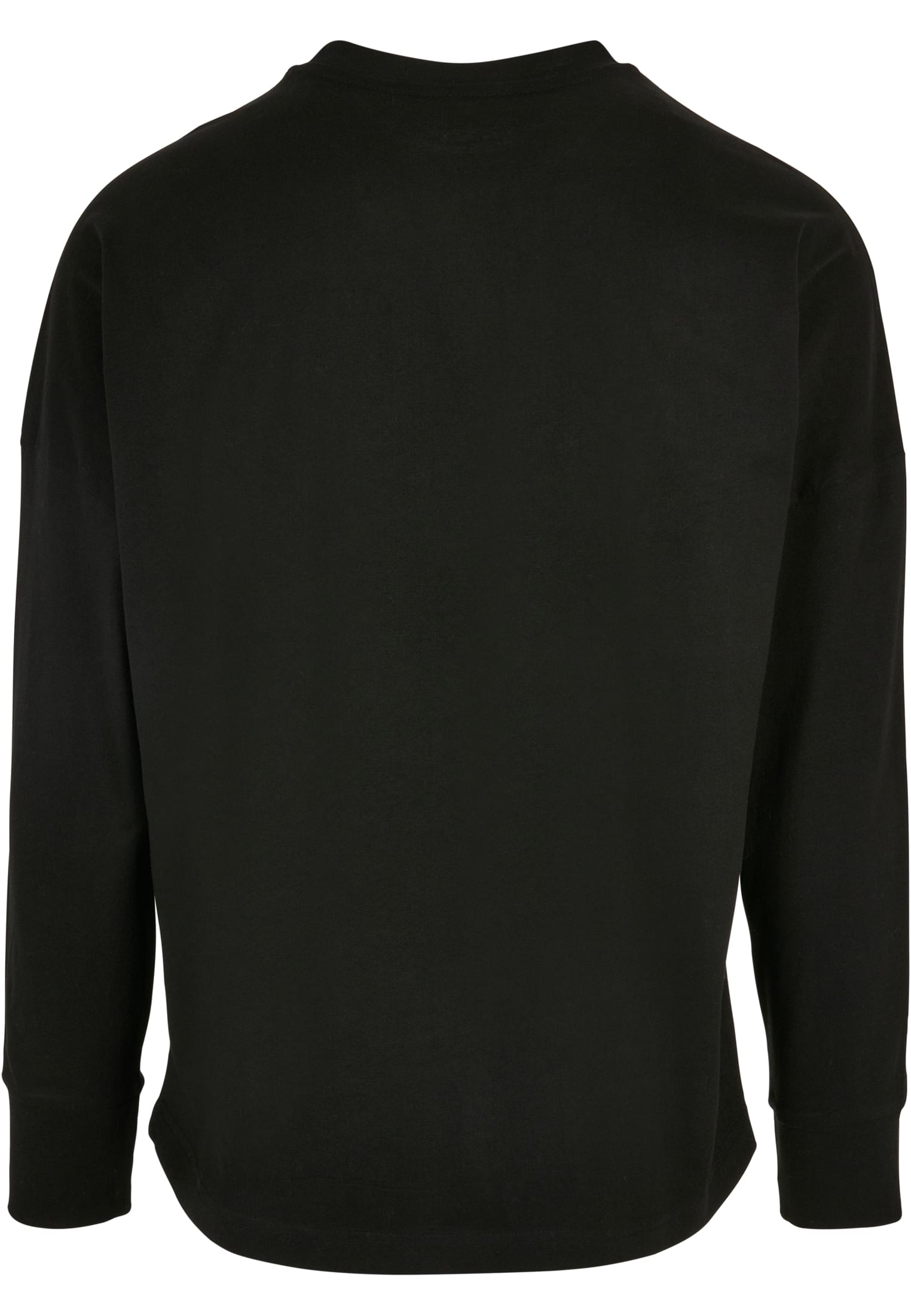 Oversized Cut On Sleeve Longsleeve black | black