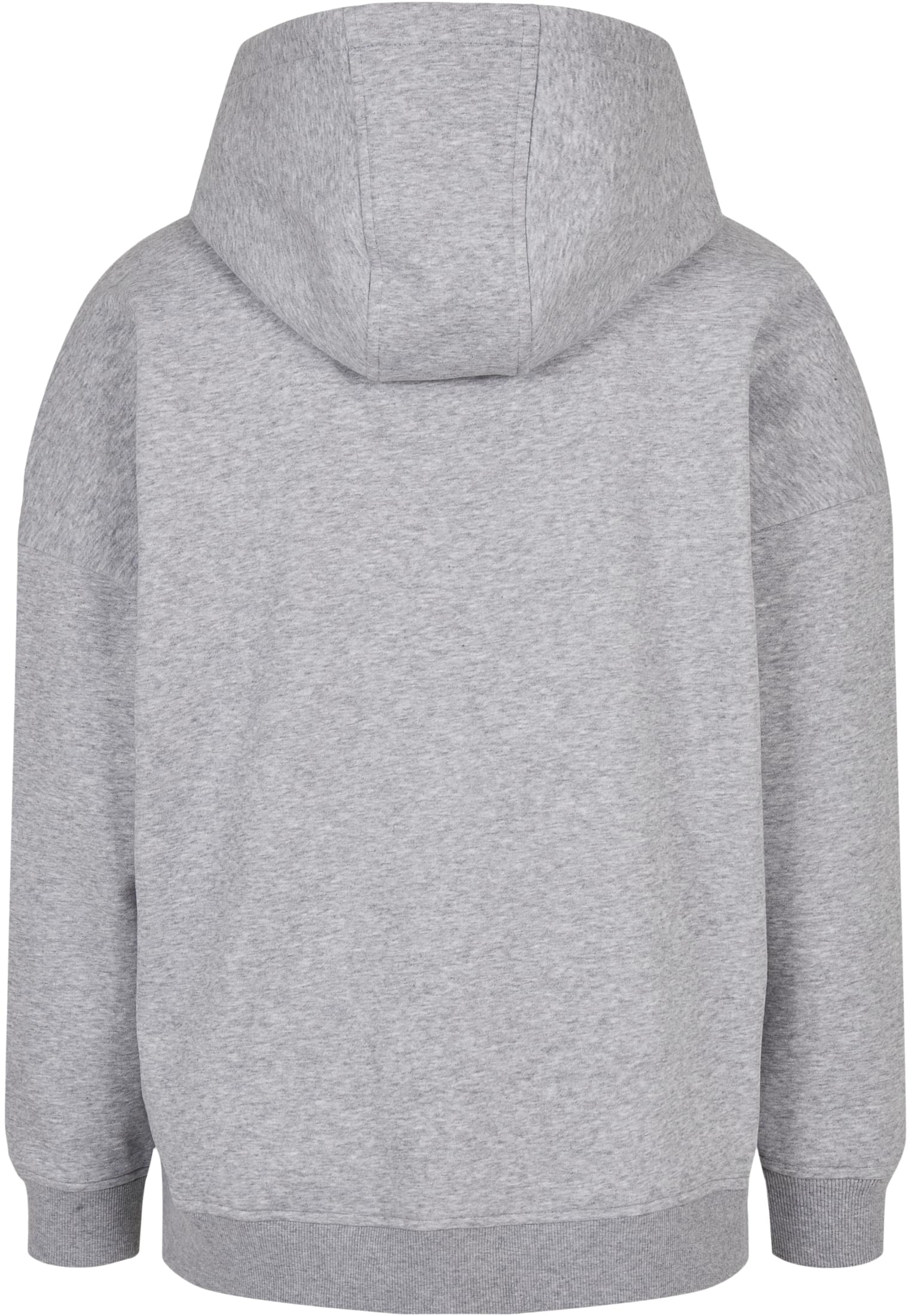 Oversized Cut On Sleeve Hoody grey | grey