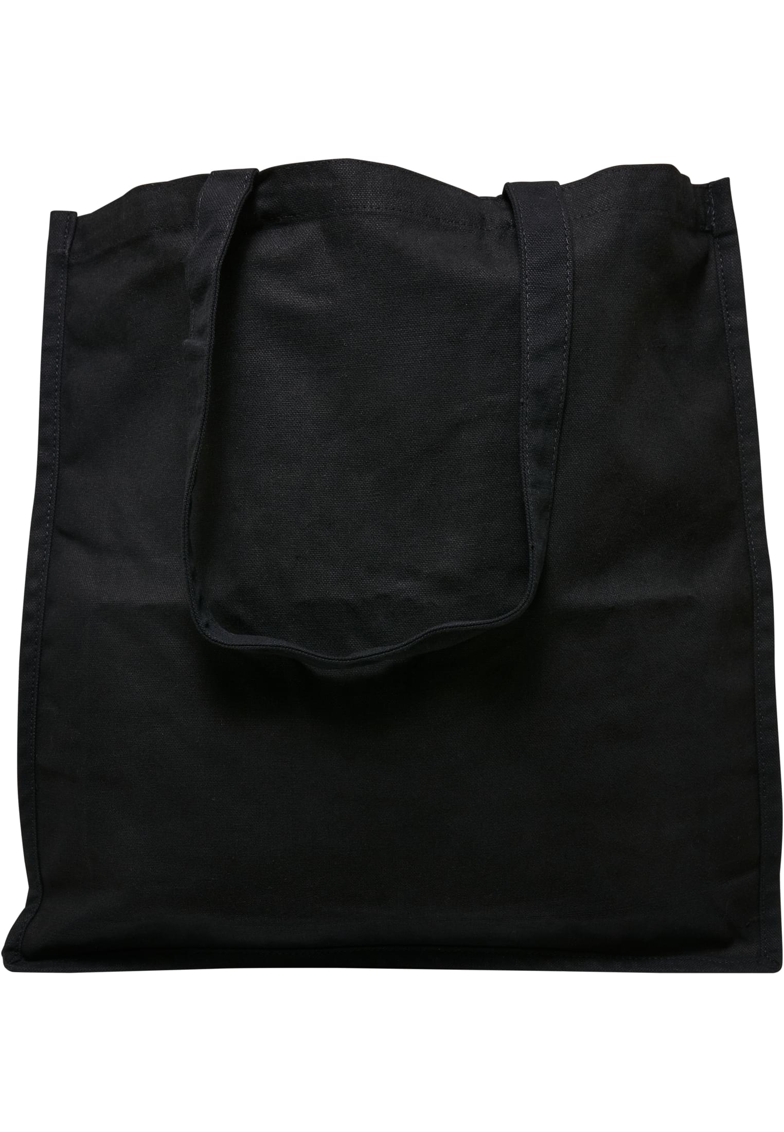 Oversized Canvas Tote Bag black | black