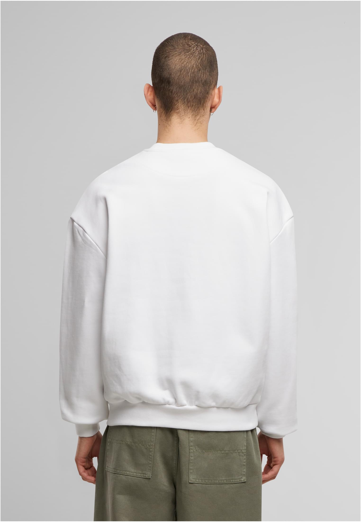Ultra Heavy Cotton Crewneck white | white