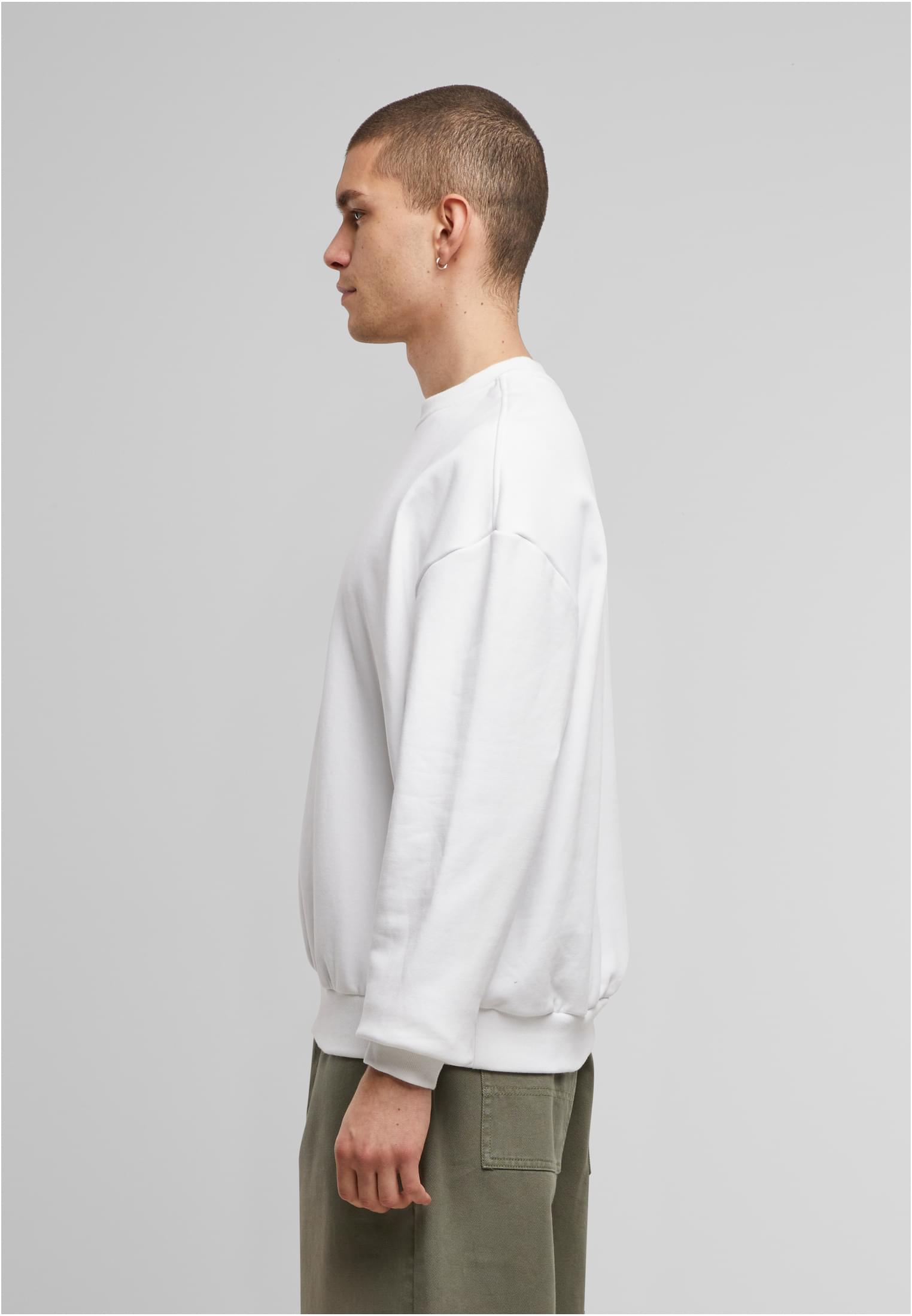 Ultra Heavy Cotton Crewneck white | white