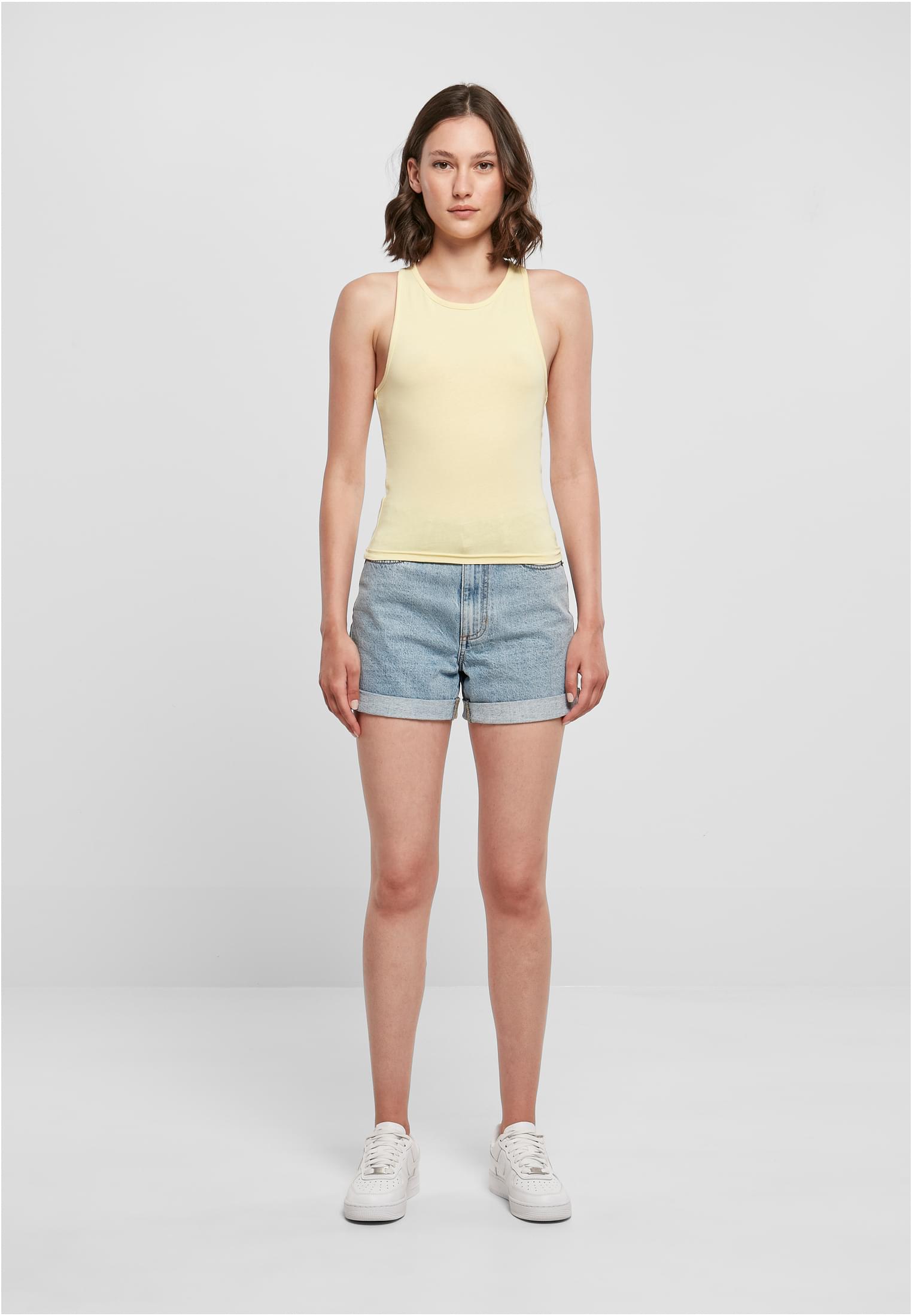 Ladies Racer Back Top softyellow | softyellow