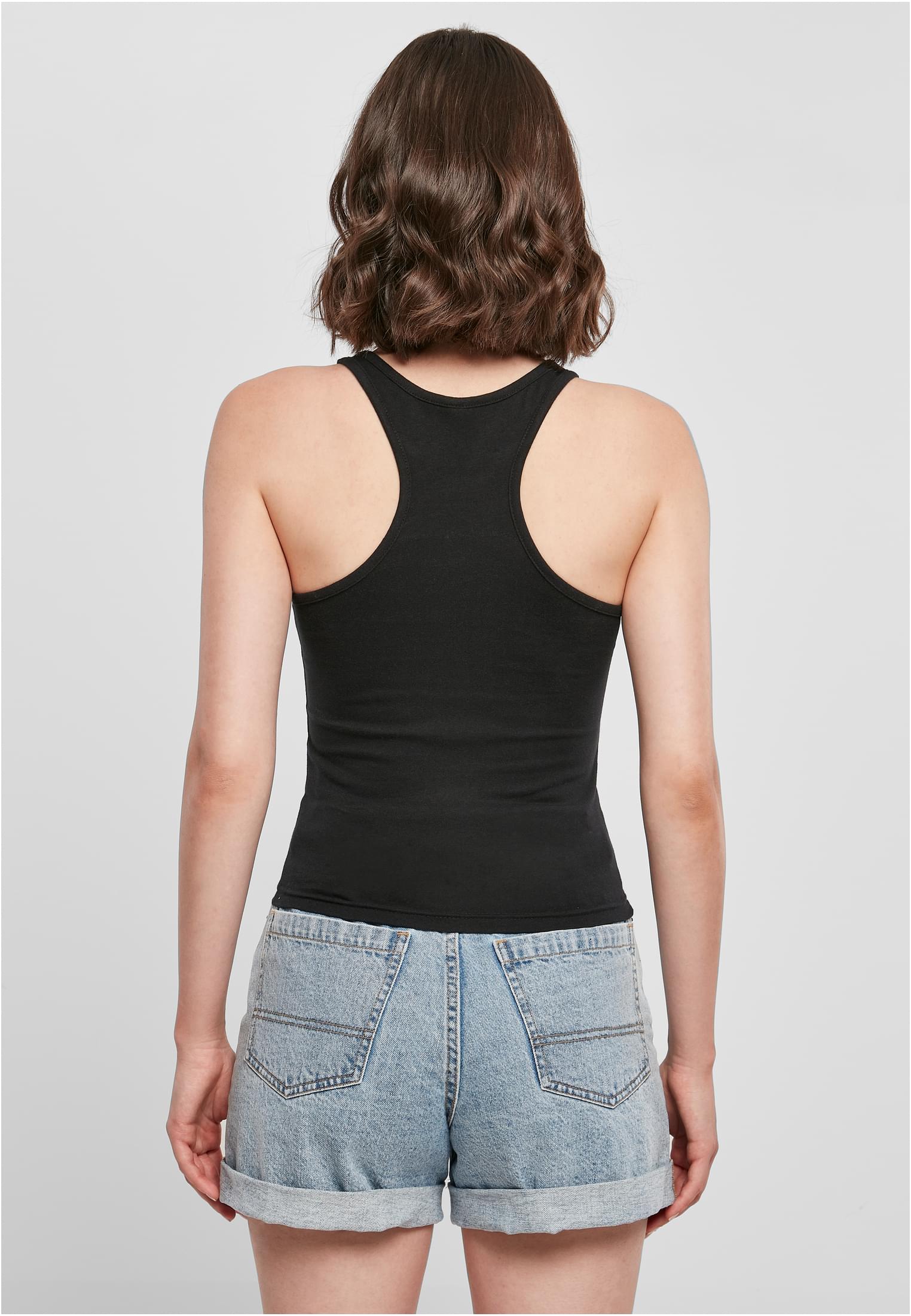 Ladies Racer Back Top black | black