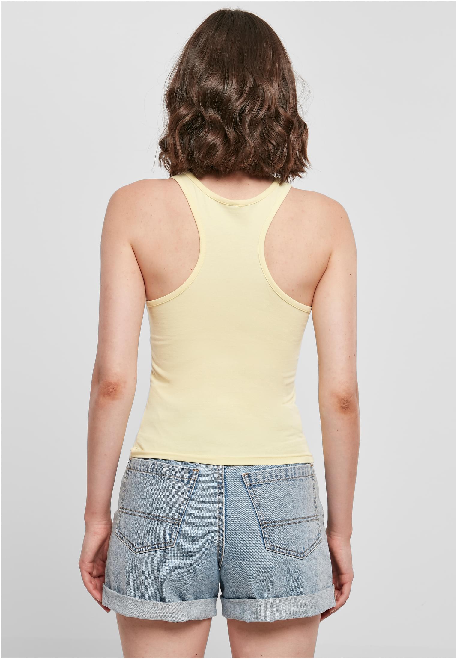 Ladies Racer Back Top softyellow | softyellow