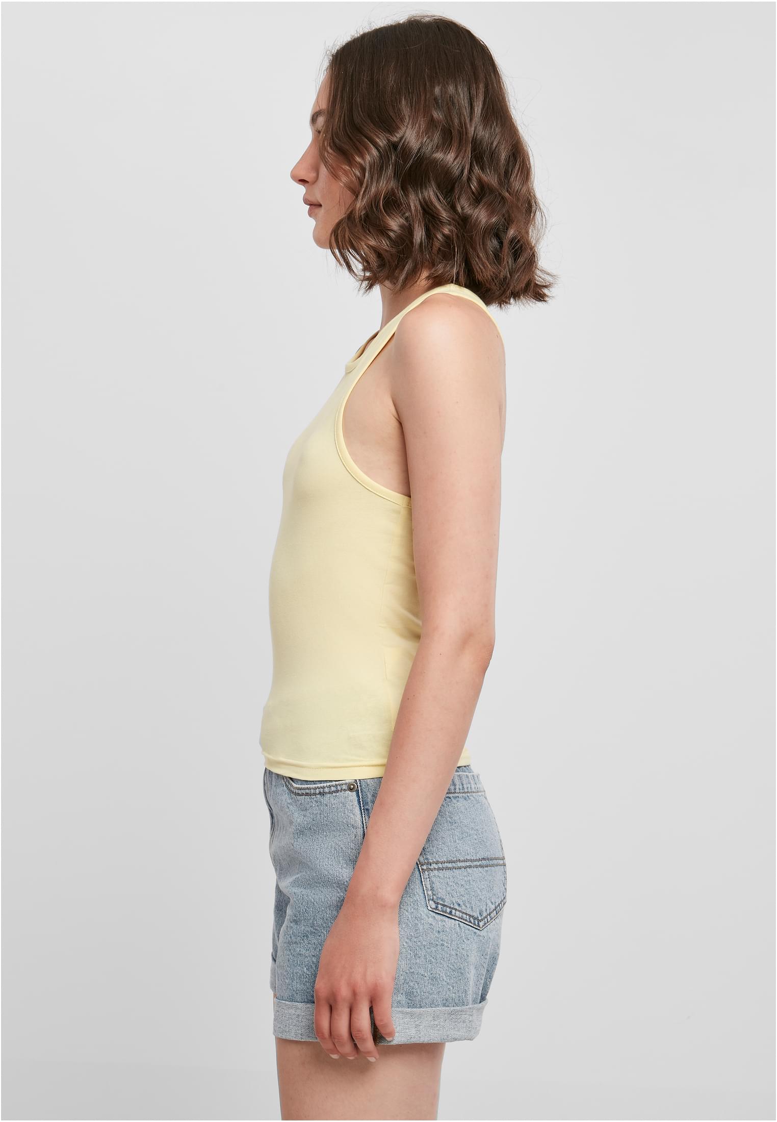 Ladies Racer Back Top softyellow | softyellow