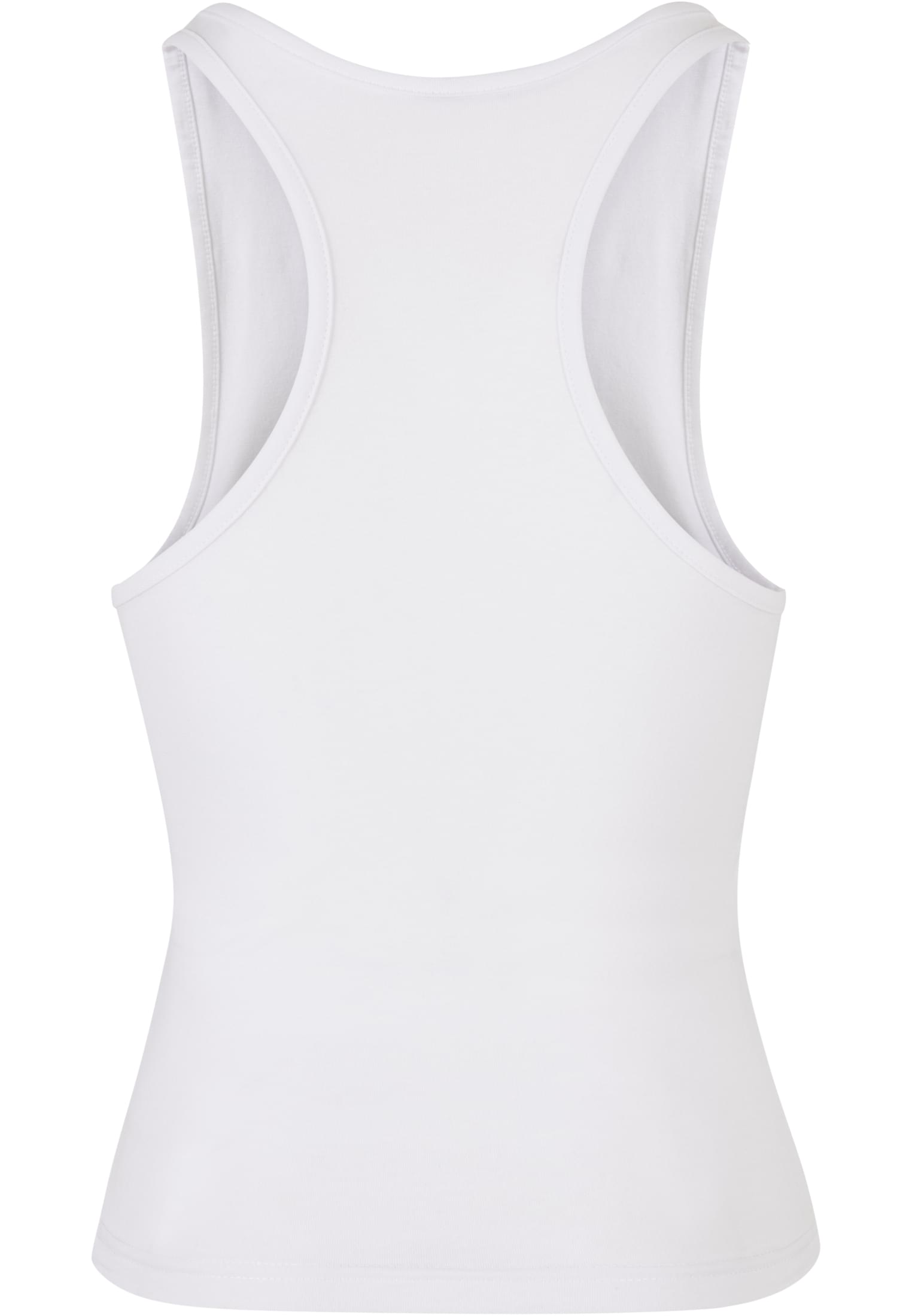 Ladies Racer Back Top white | white