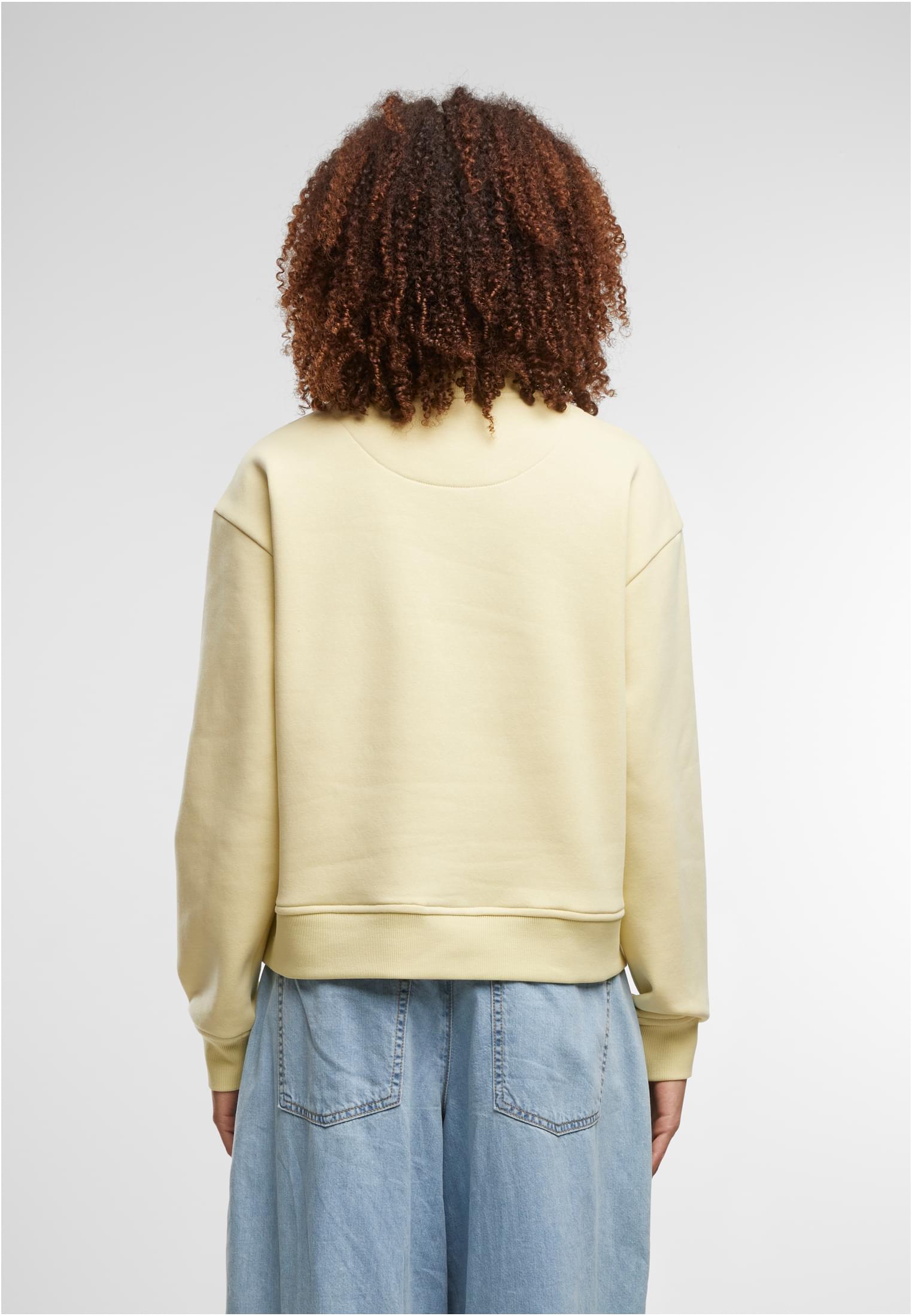Ladies Oversized Crewneck softyellow | softyellow