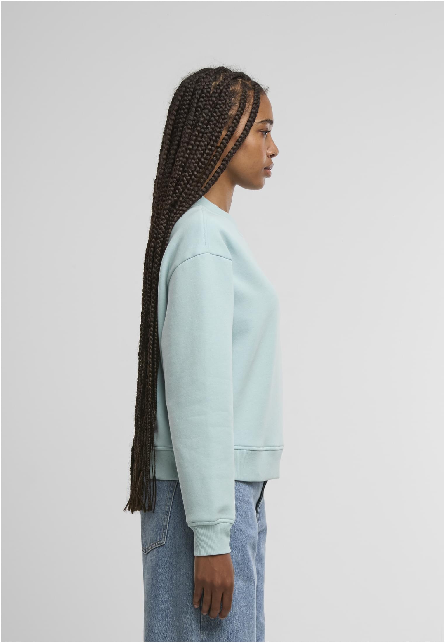 Ladies Oversized Crewneck oceanblue | oceanblue