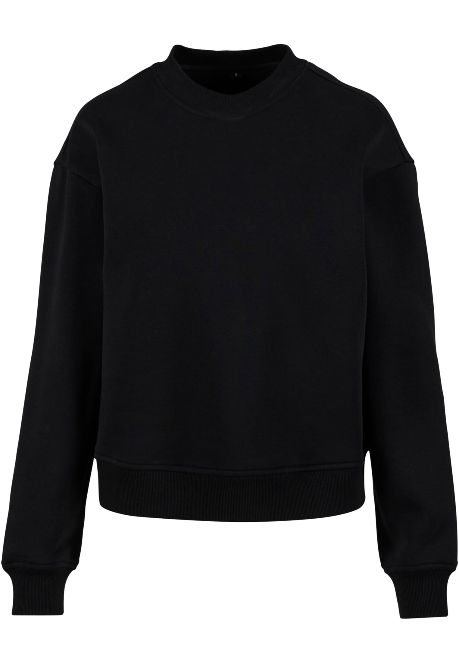 Ladies Oversized Crewneck black | black