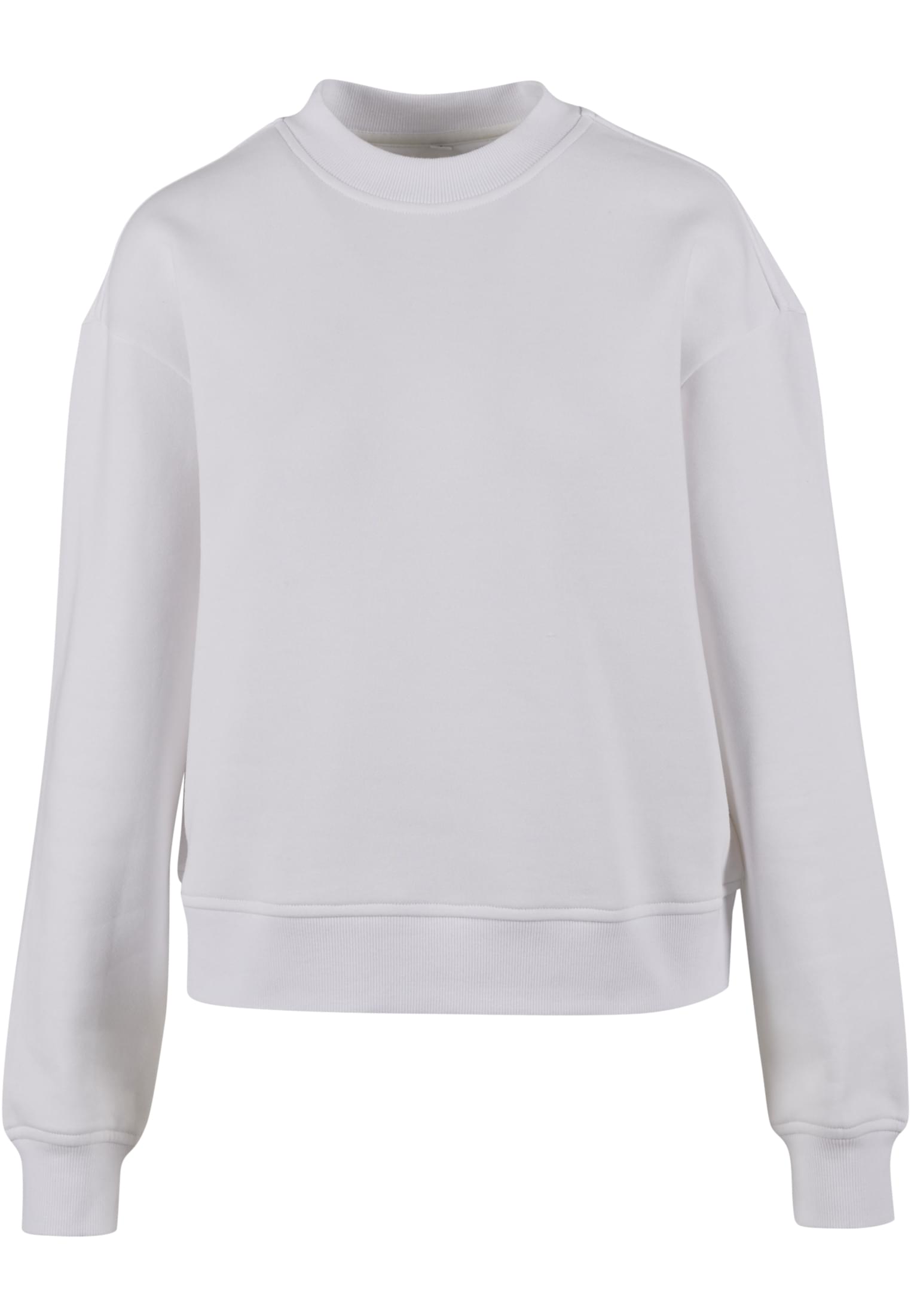 Ladies Oversized Crewneck white | white