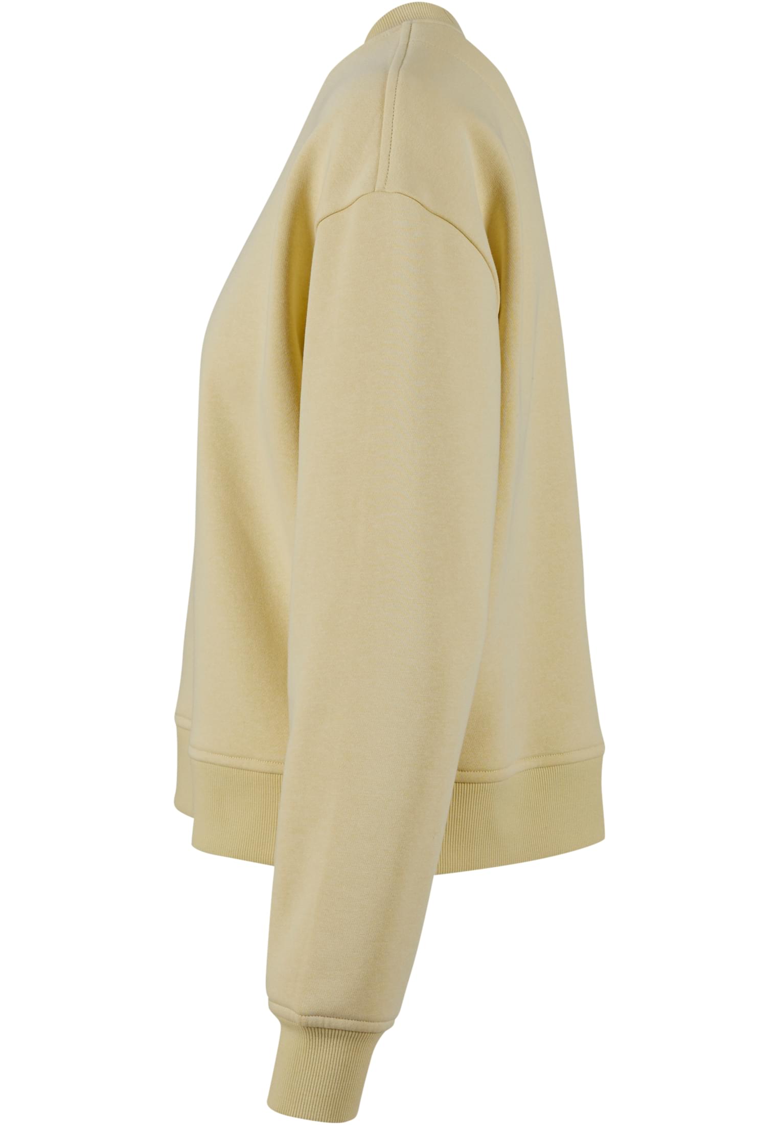 Ladies Oversized Crewneck softyellow | softyellow