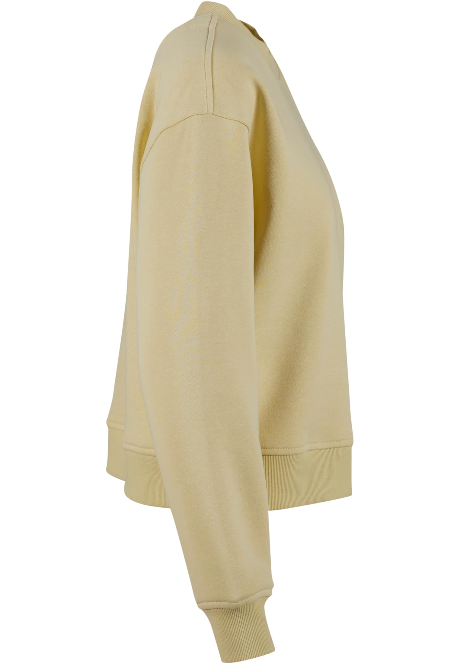 Ladies Oversized Crewneck softyellow | softyellow