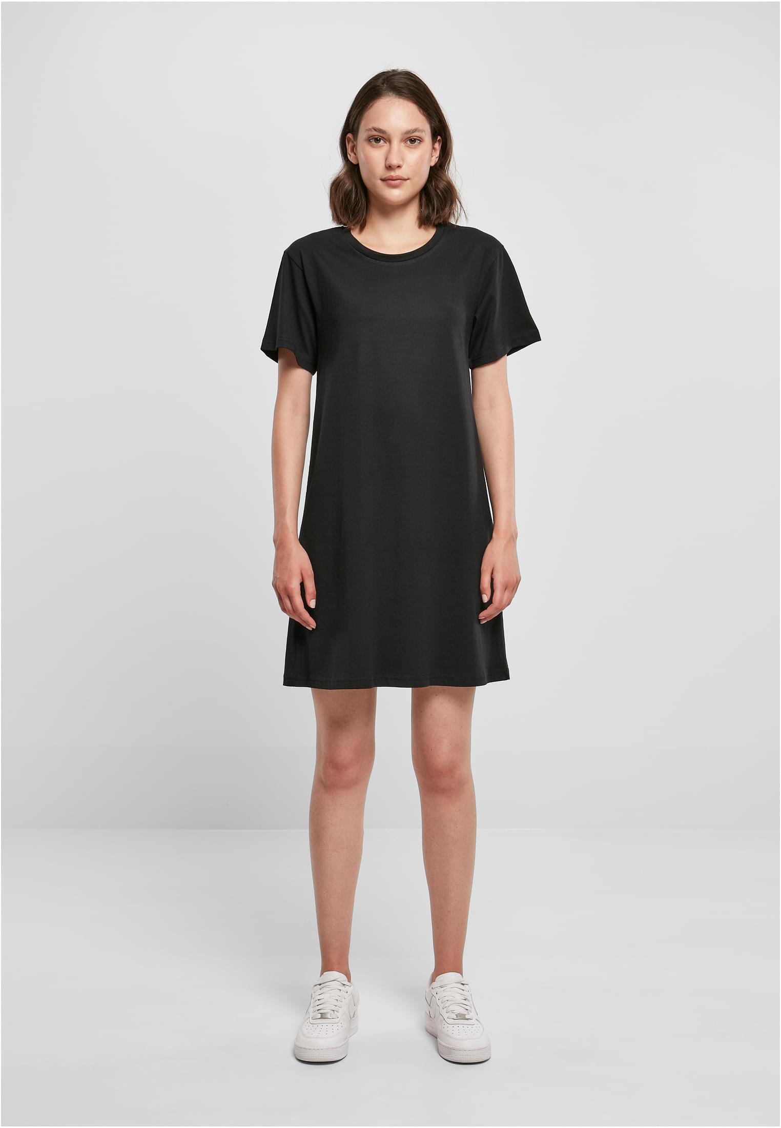 Ladies Tee Dress black | black