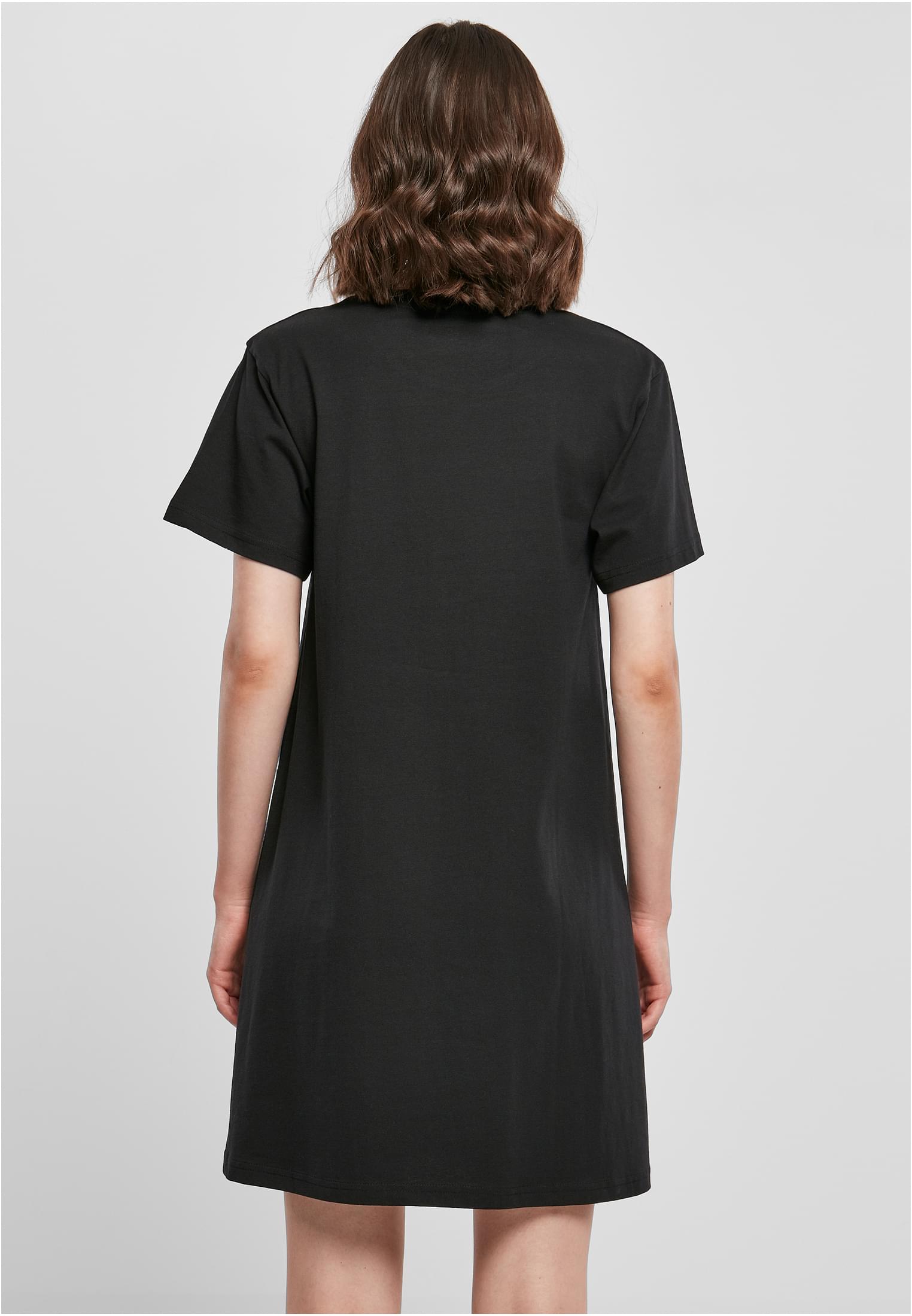 Ladies Tee Dress black | black
