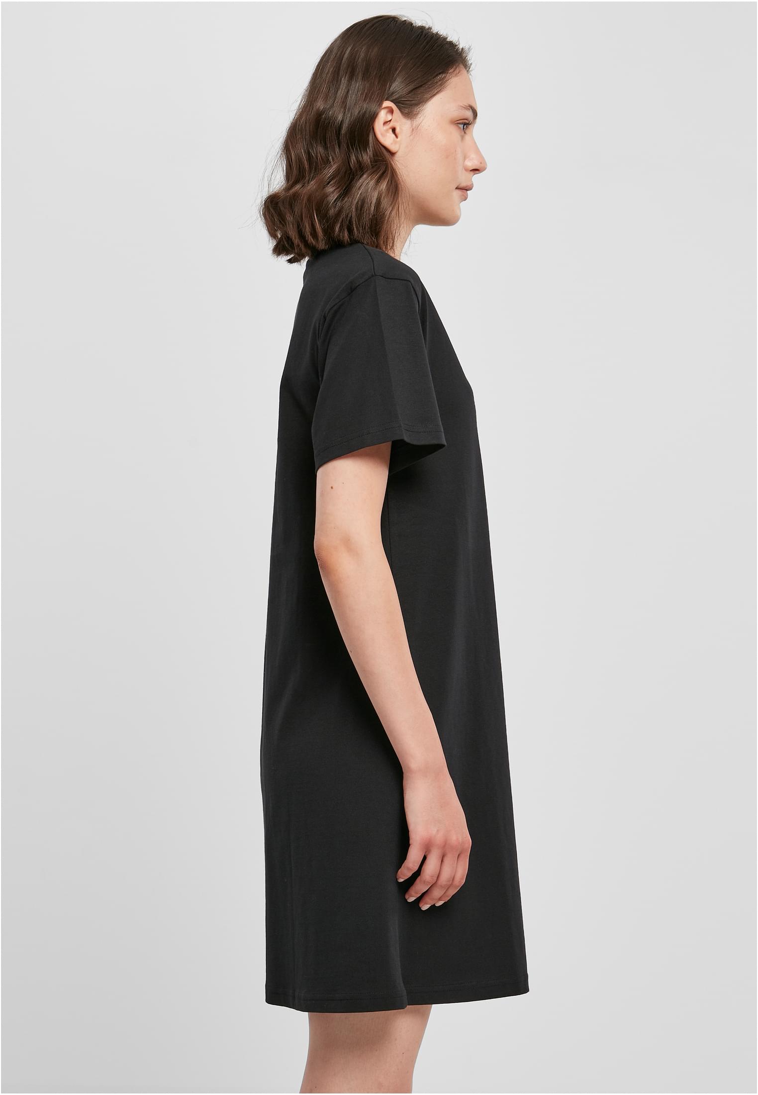 Ladies Tee Dress black | black