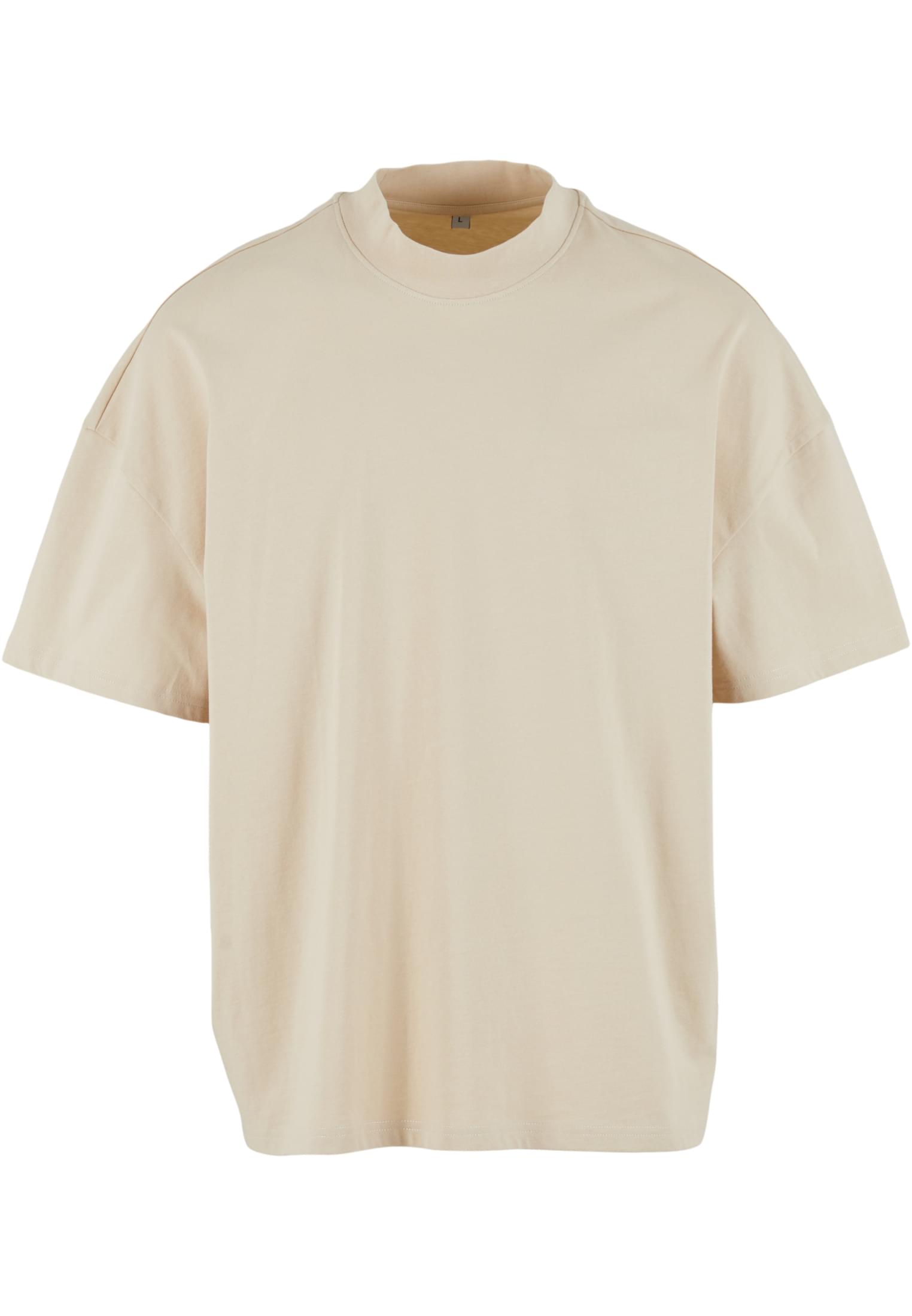 Oversized Mock Neck Tee sand | sand